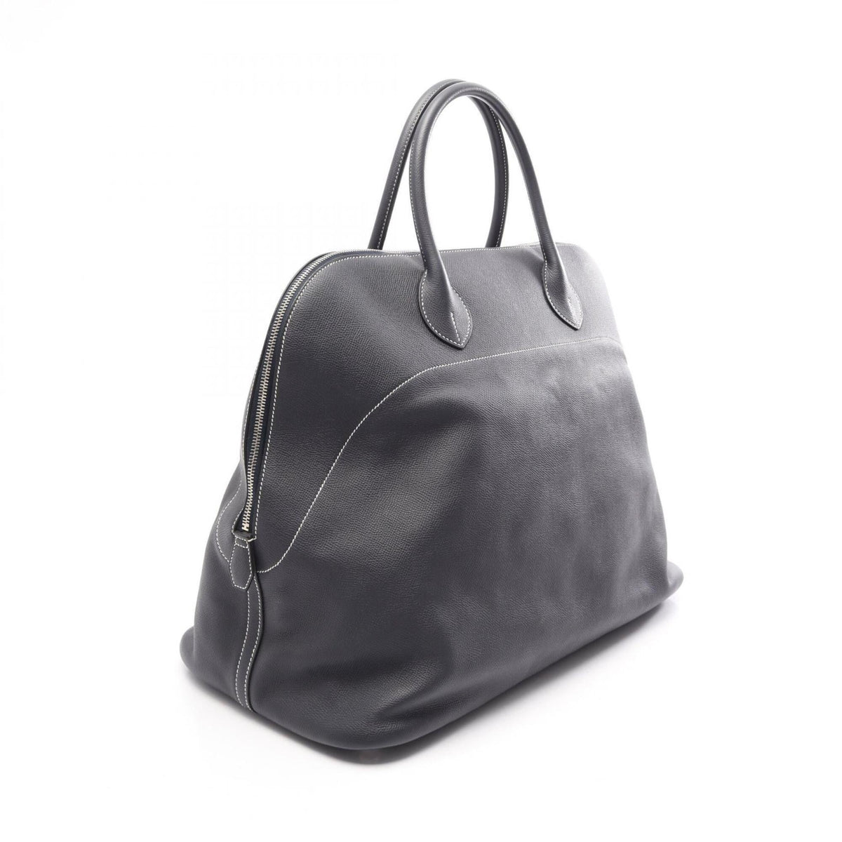 Hermes Navy Epsom Leather Handbag Tote Bag (Pre-Owned)