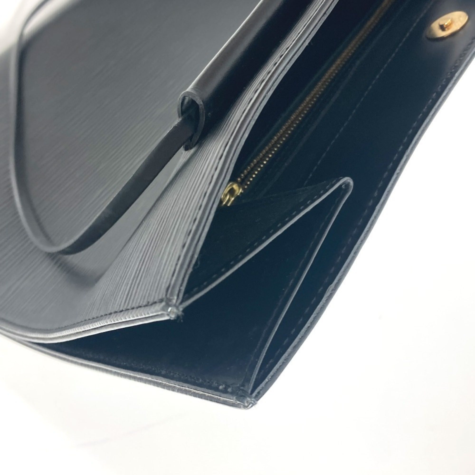 Louis Vuitton Epi Black Noir Epi Leather Shoulder Bag Tote Bag (Pre-Owned)