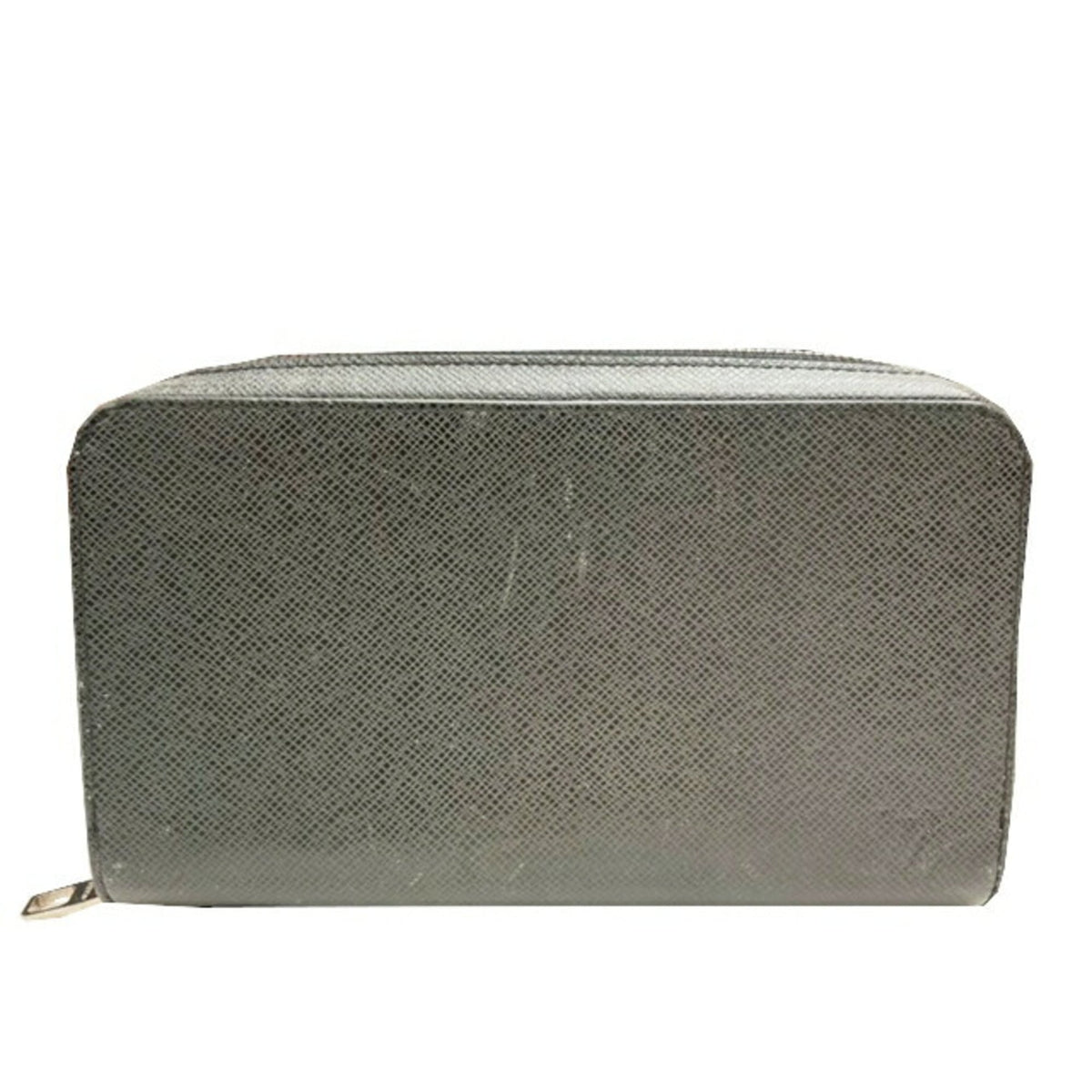 Louis Vuitton Ardoise Taiga Leather Long Wallet (Bi-Fold) (Pre-Owned)