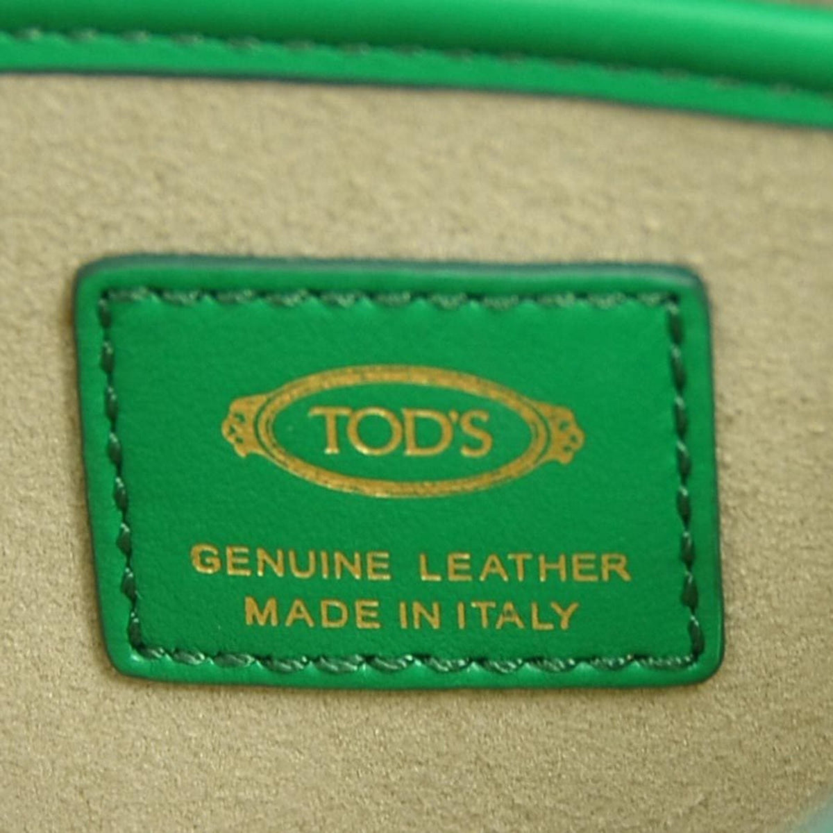 Tod's Green Leather Fanny Pack Shoulder Bag (Pre-Owned)