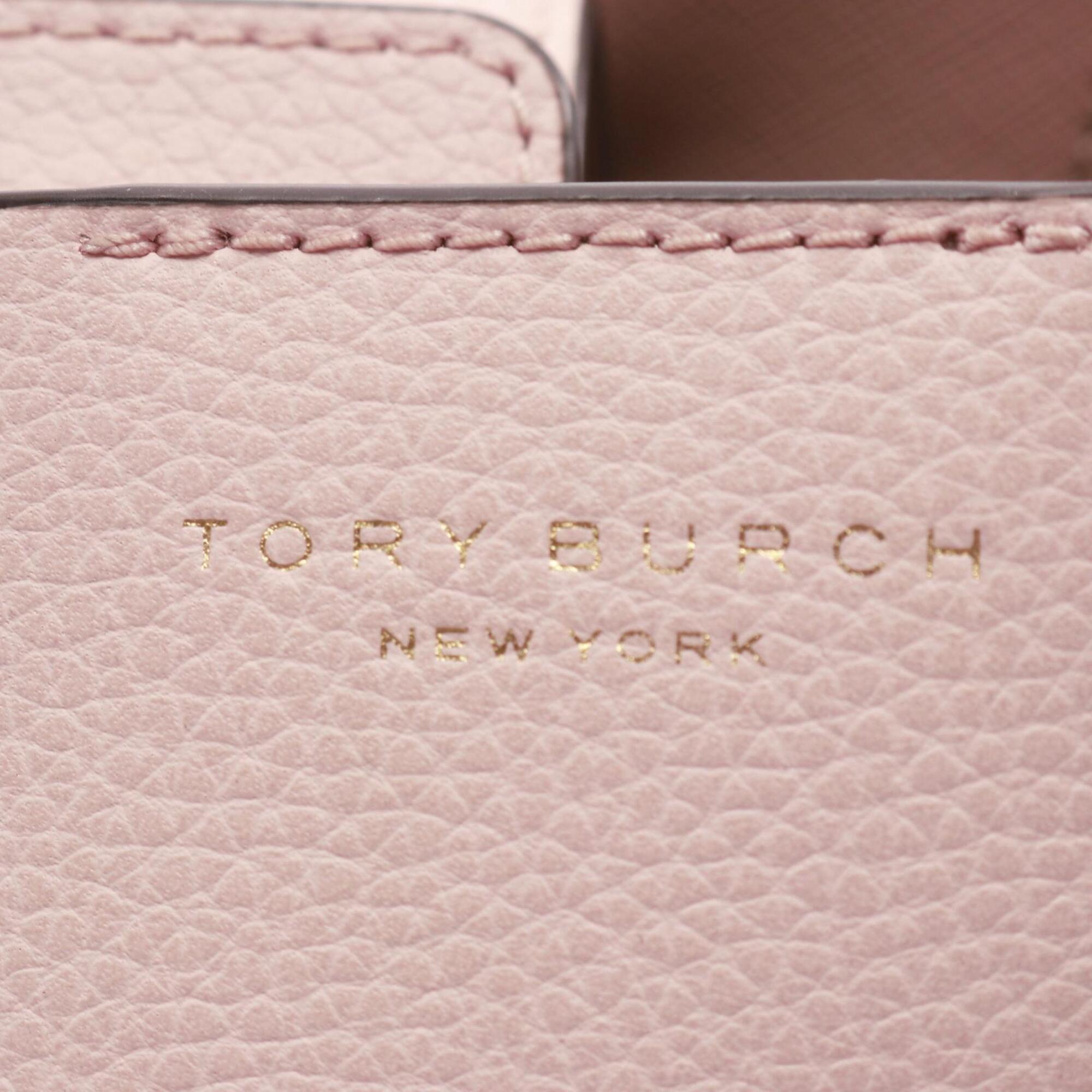Tory Burch Pink Leather Handbag (Pre-Owned)