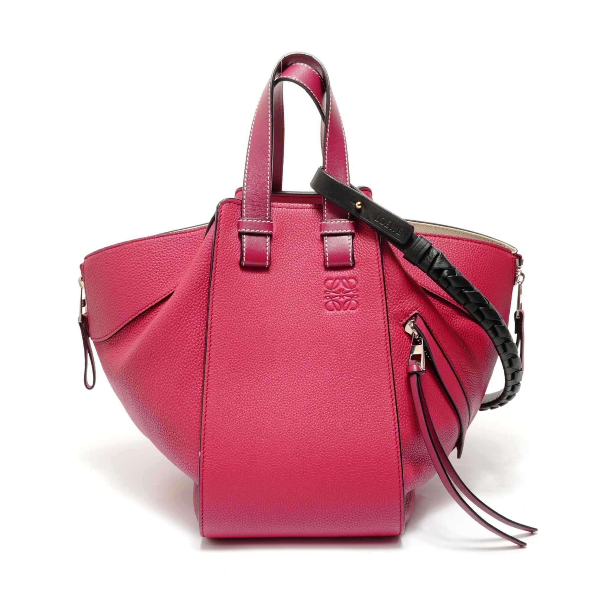 Loewe Hammock Pink Leather Handbag (Pre-Owned)