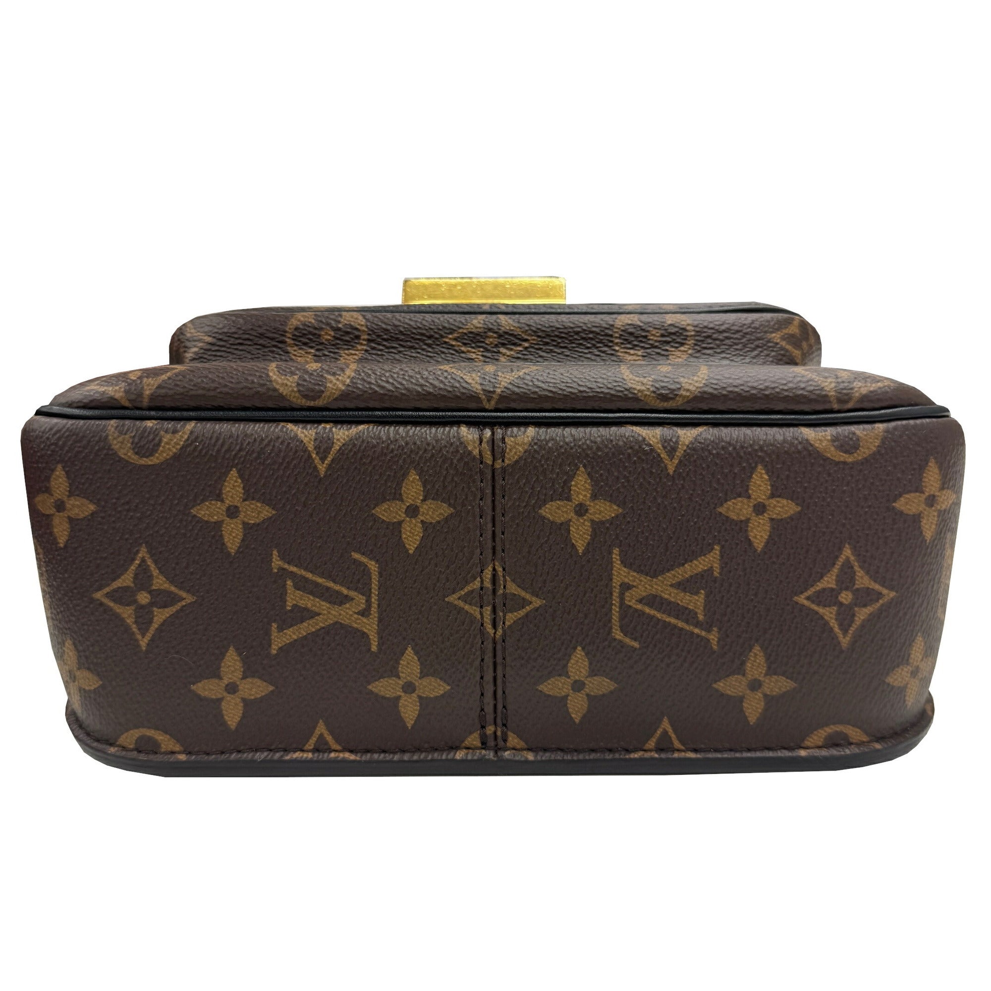 Louis Vuitton Monogram Black Brown Monogram Leather Shoulder Bag (Pre-Owned)