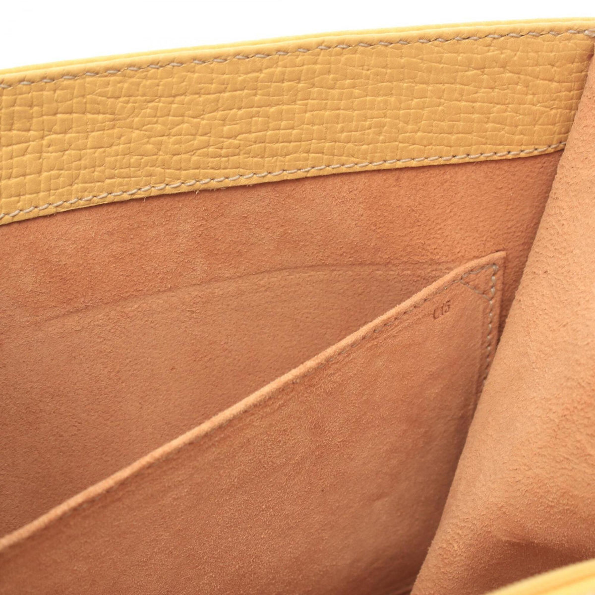 Loewe Yellow Leather Handbag (Pre-Owned)