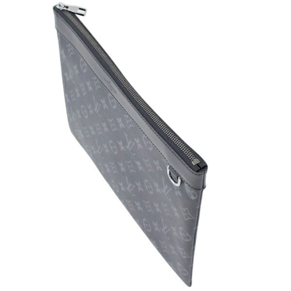 Louis Vuitton Monogram Eclipse Black Monogram Eclipse Monogram Eclipse Clutch Bag Pochette (Pre-Owned)
