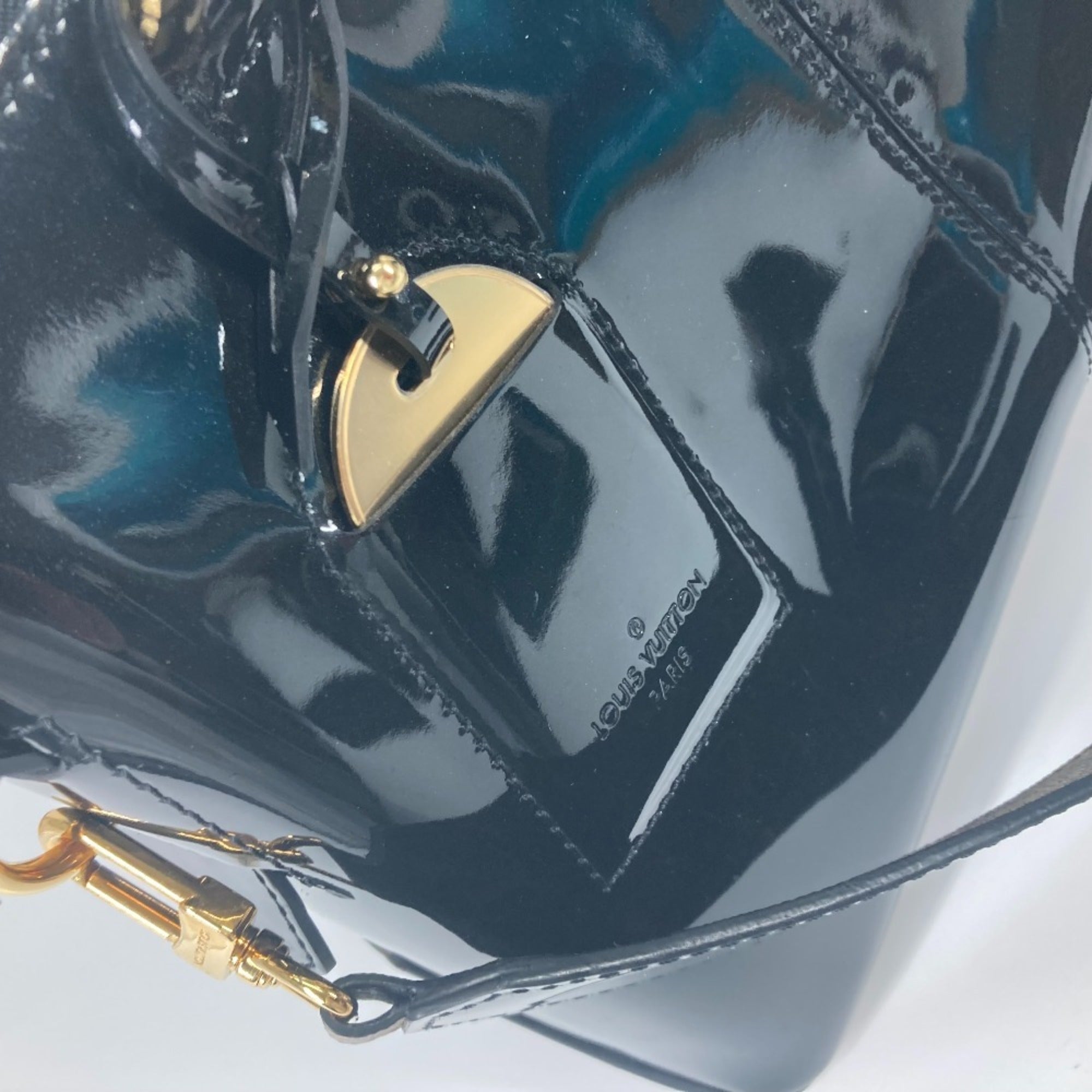Louis Vuitton Black Brown Monogram Noir Vernis Shoulder Bag Tote Bag (Pre-Owned)