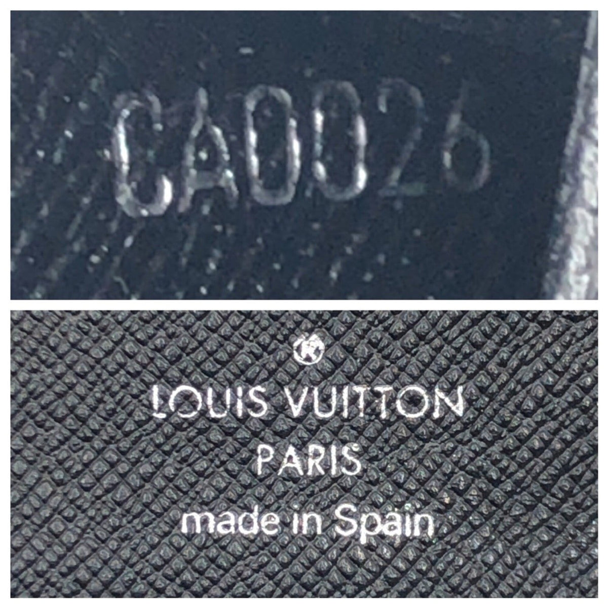 Louis Vuitton Black Epi Leather Long Wallet (Bi-Fold) (Pre-Owned)