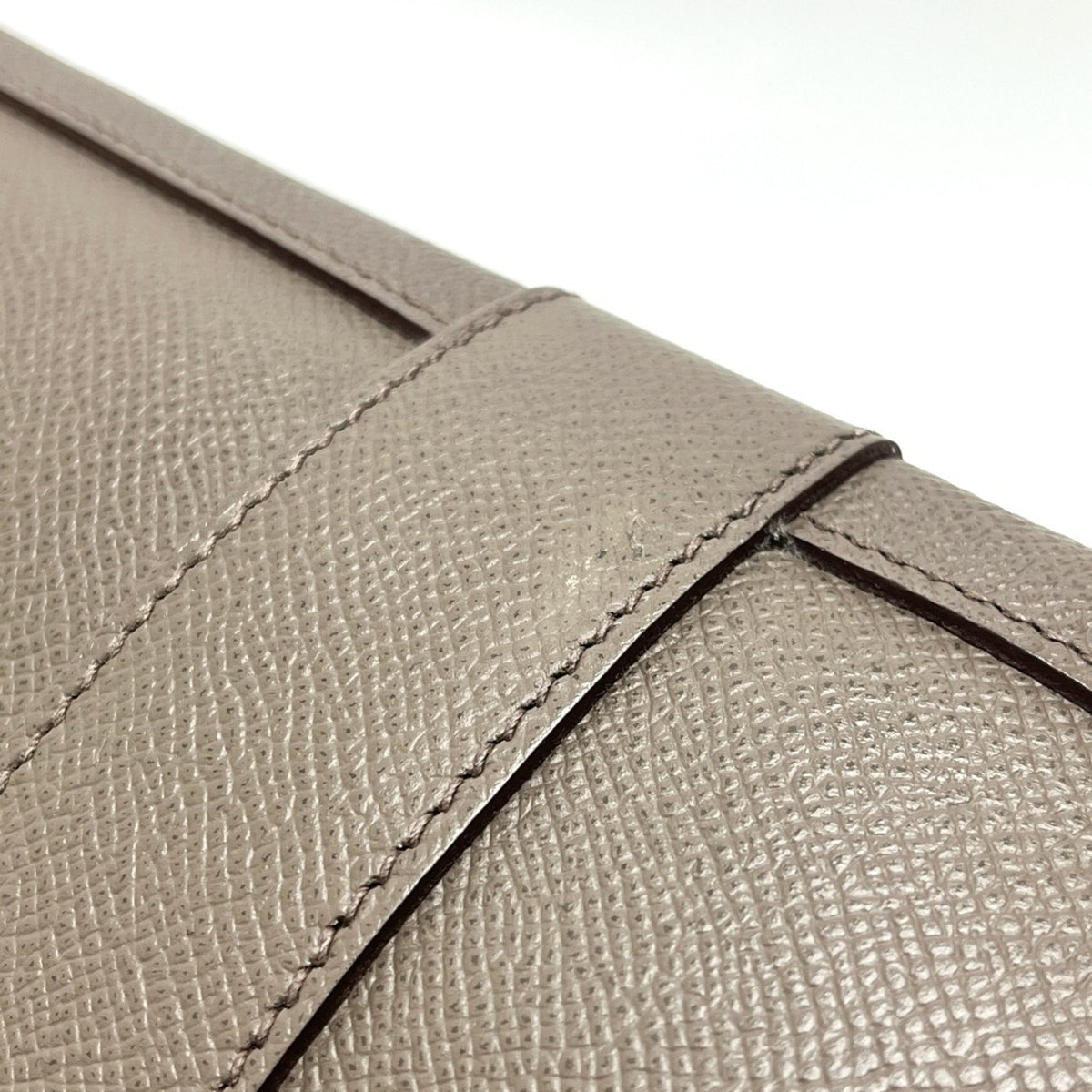 Hermes Garden Gray Epsom Leather Handbag Tote Bag (Pre-Owned)