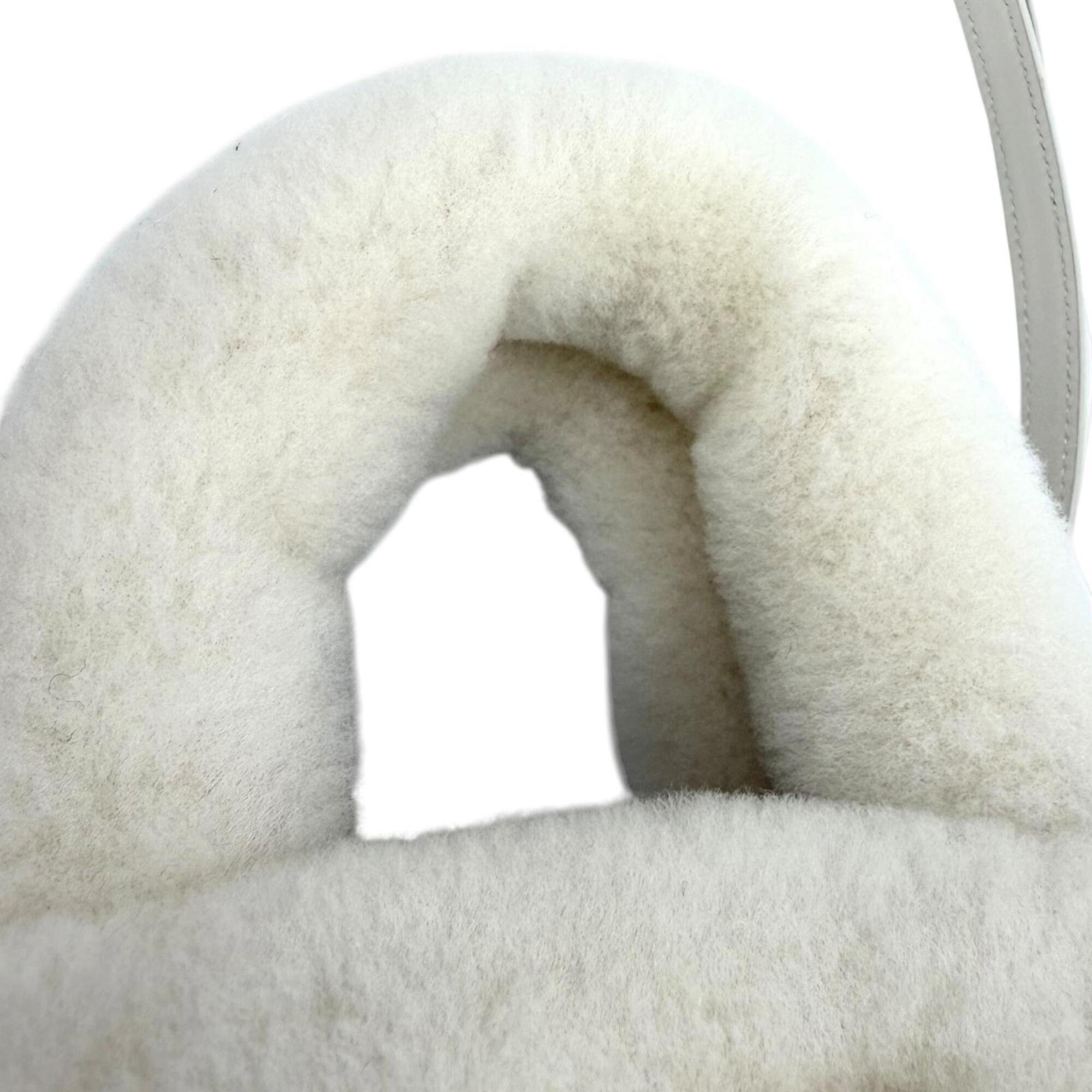 Miu Miu White Fur Handbag (Pre-Owned)