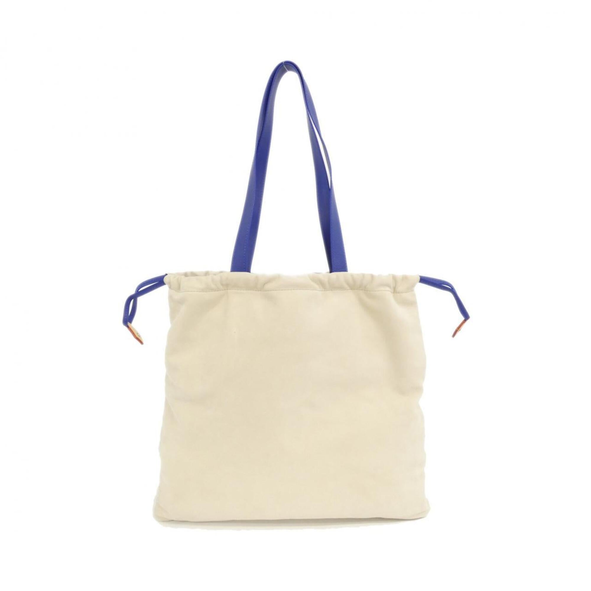 Louis Vuitton Ecru White Leather Handbag (Pre-Owned)