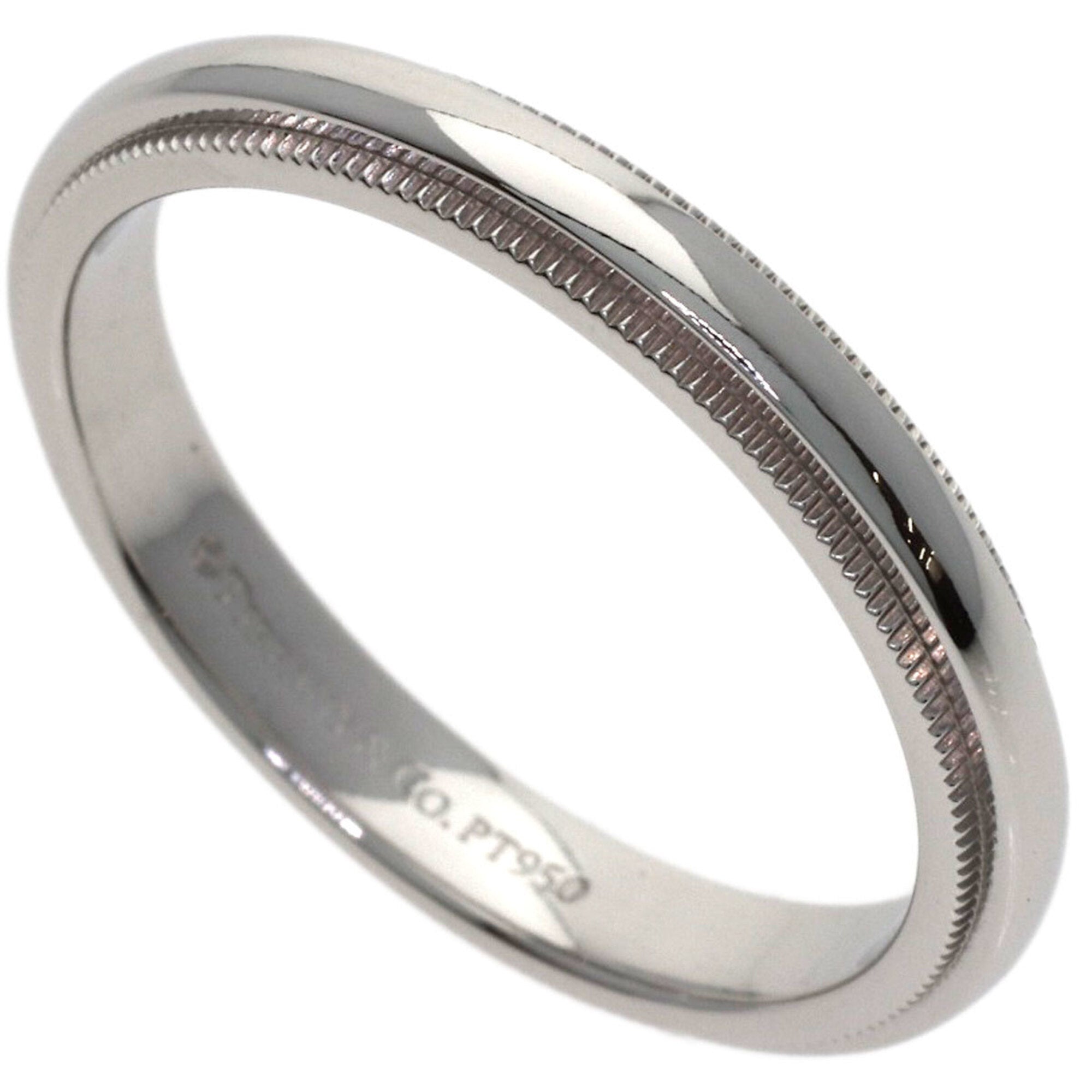 Tiffany Platinum 950 Band Ring (Pre-Owned)