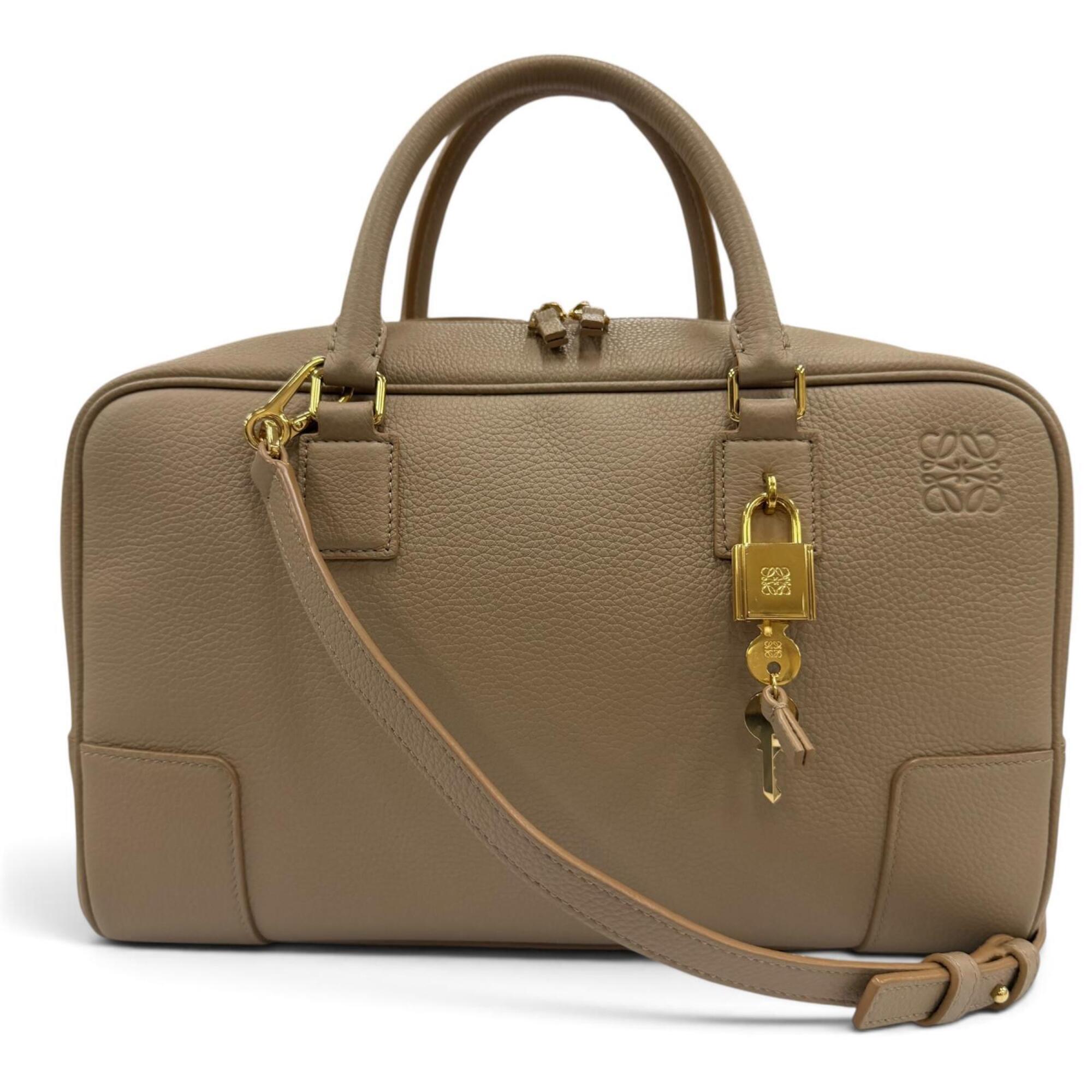 Loewe Beige Handbag Shoulder Bag (Pre-Owned)