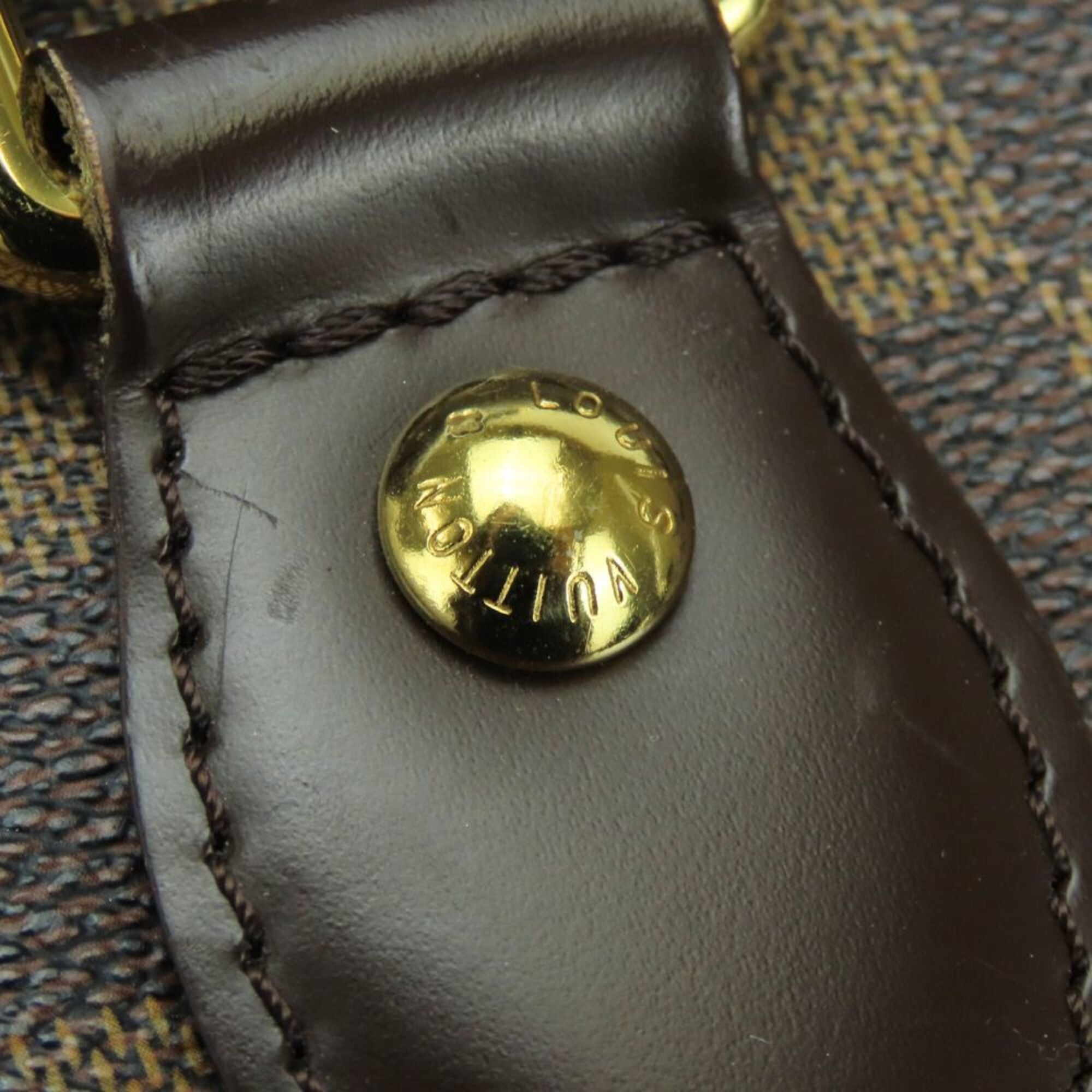 Louis Vuitton Damier Brown Ebene Handbag (Pre-Owned)