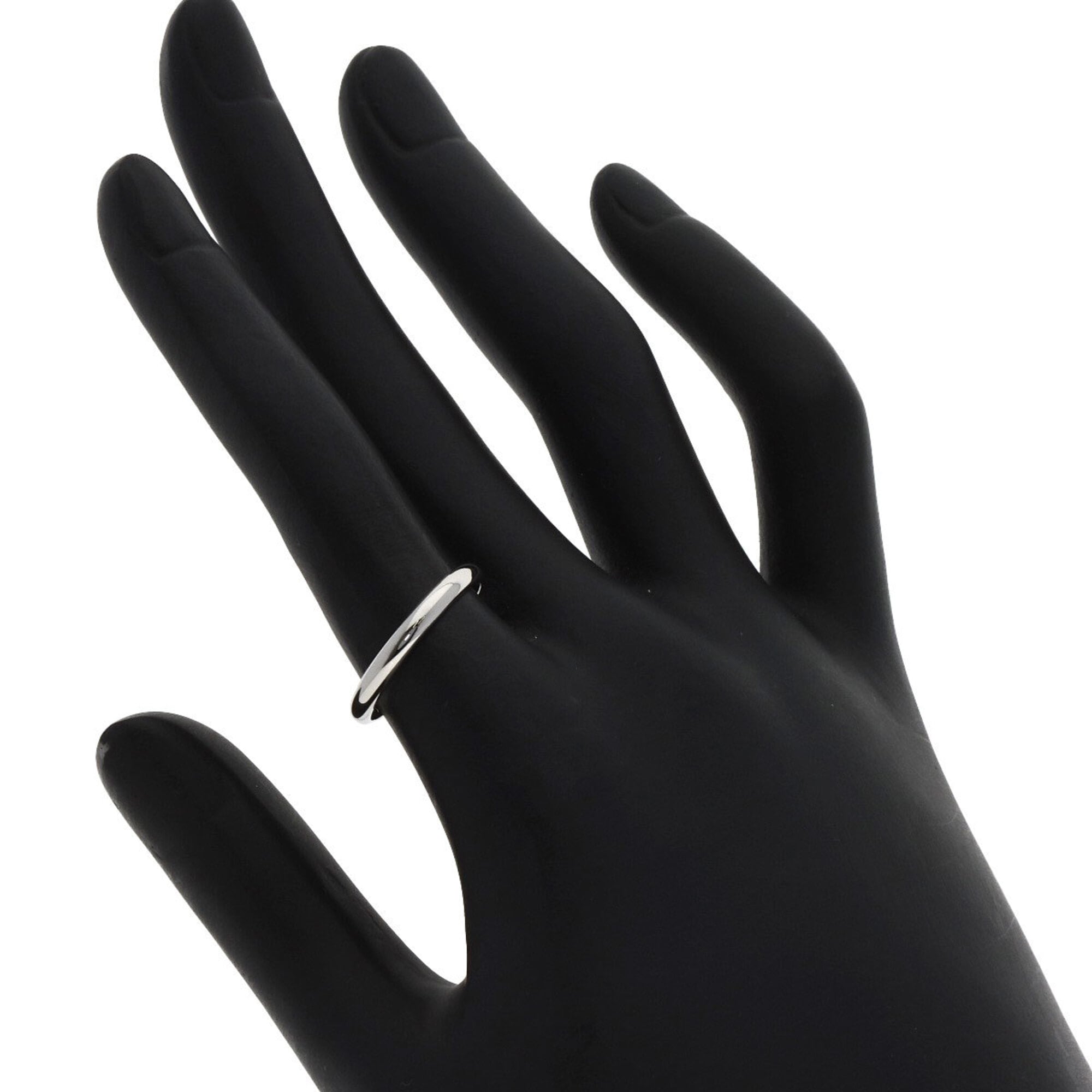 Cartier Platinum 950 Band Ring (Pre-Owned)