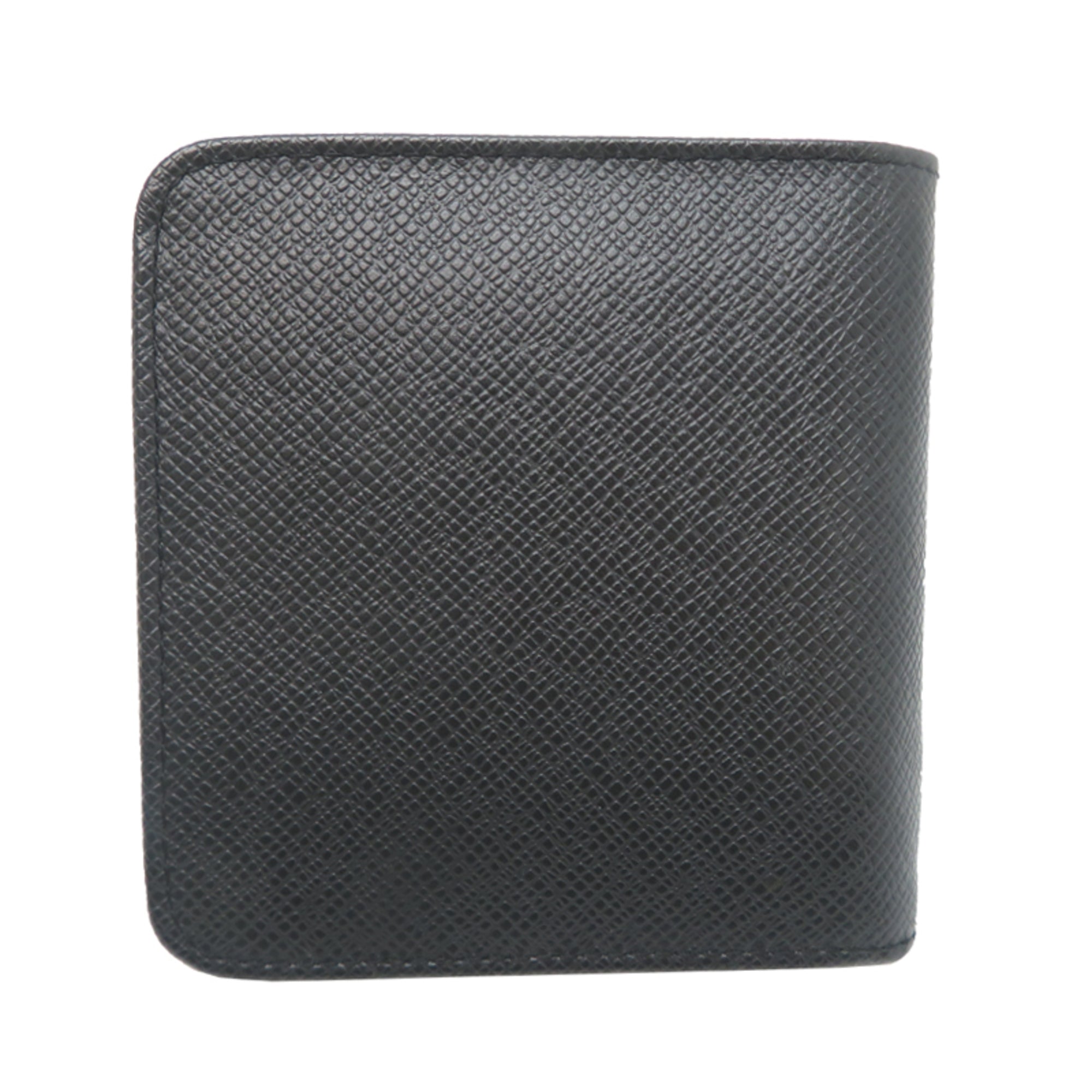 Louis Vuitton Black Taiga Leather Wallet (Bi-Fold) (Pre-Owned)