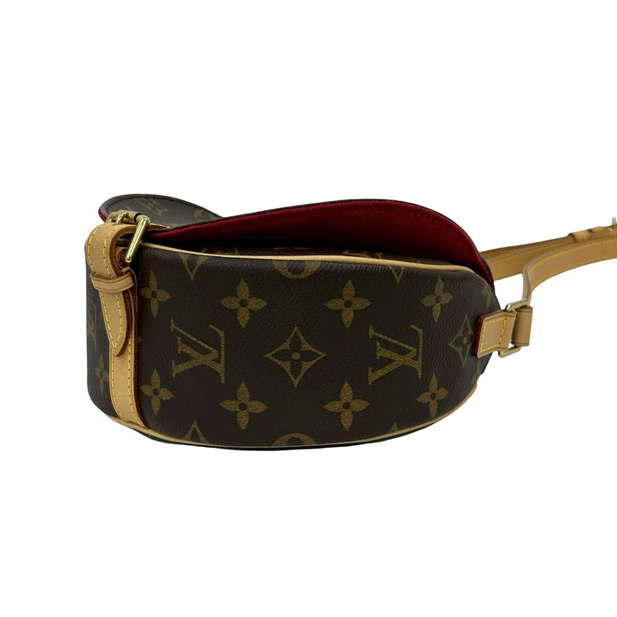 Louis Vuitton Brown Leather Pvc Pochette Shoulder Bag (Pre-Owned)