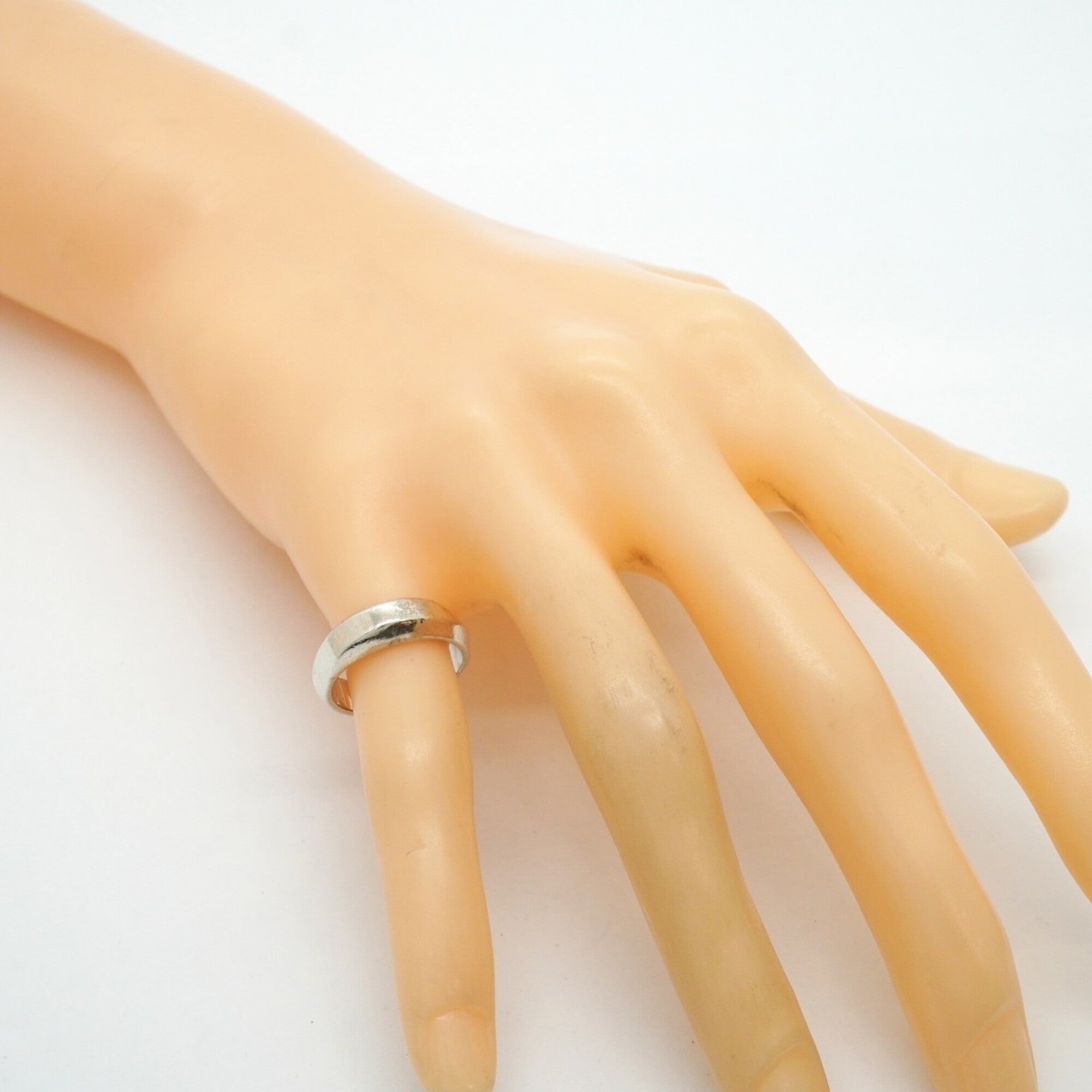 Tiffany Silver 925 Band Ring (Pre-Owned)