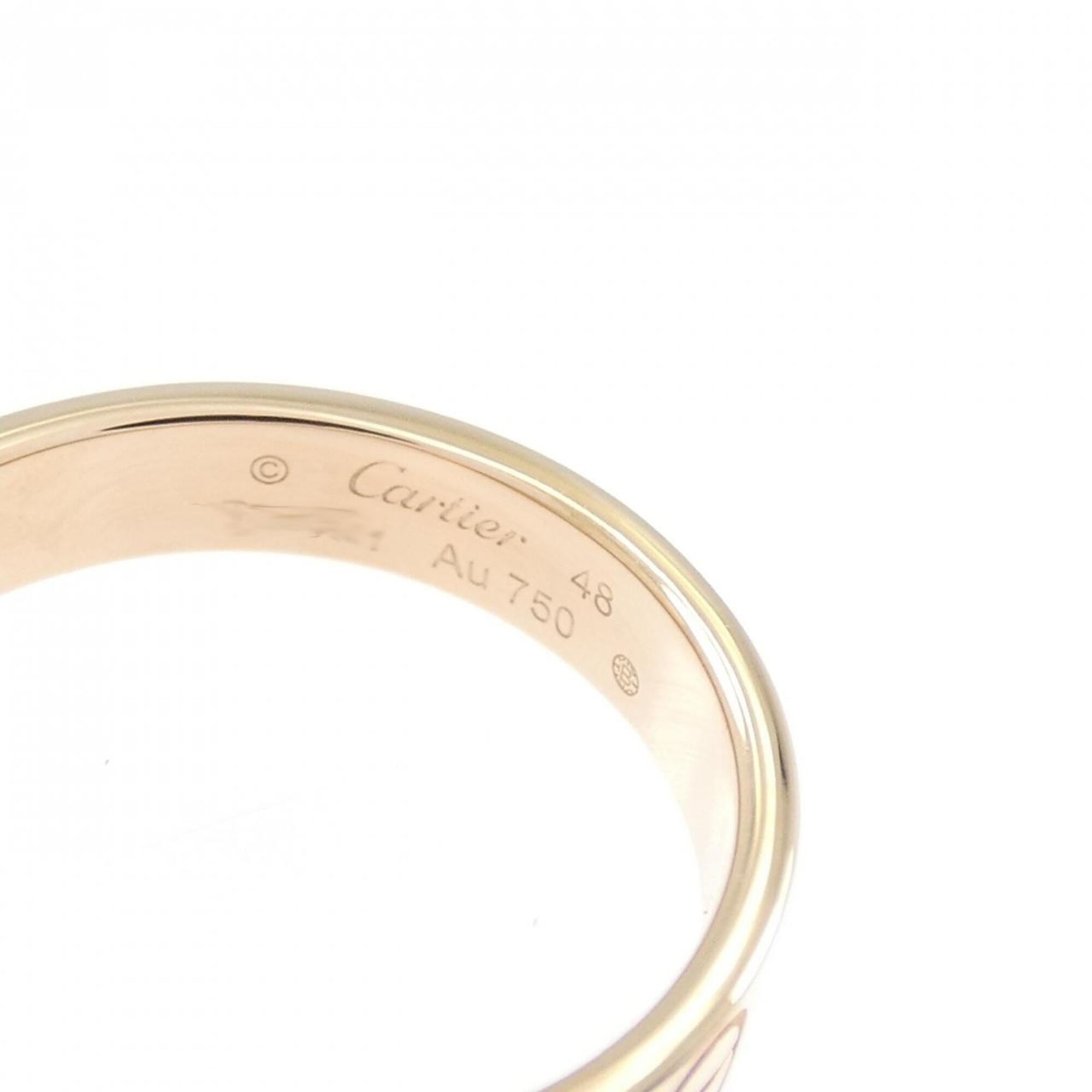 Cartier Love Pink Gold (18K) Band Ring (Pre-Owned)