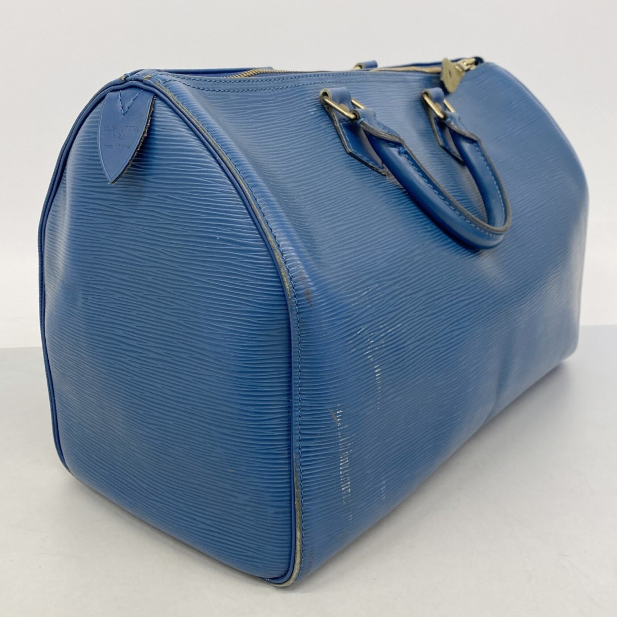 Louis Vuitton Toledo Blue Handbag (Pre-Owned)