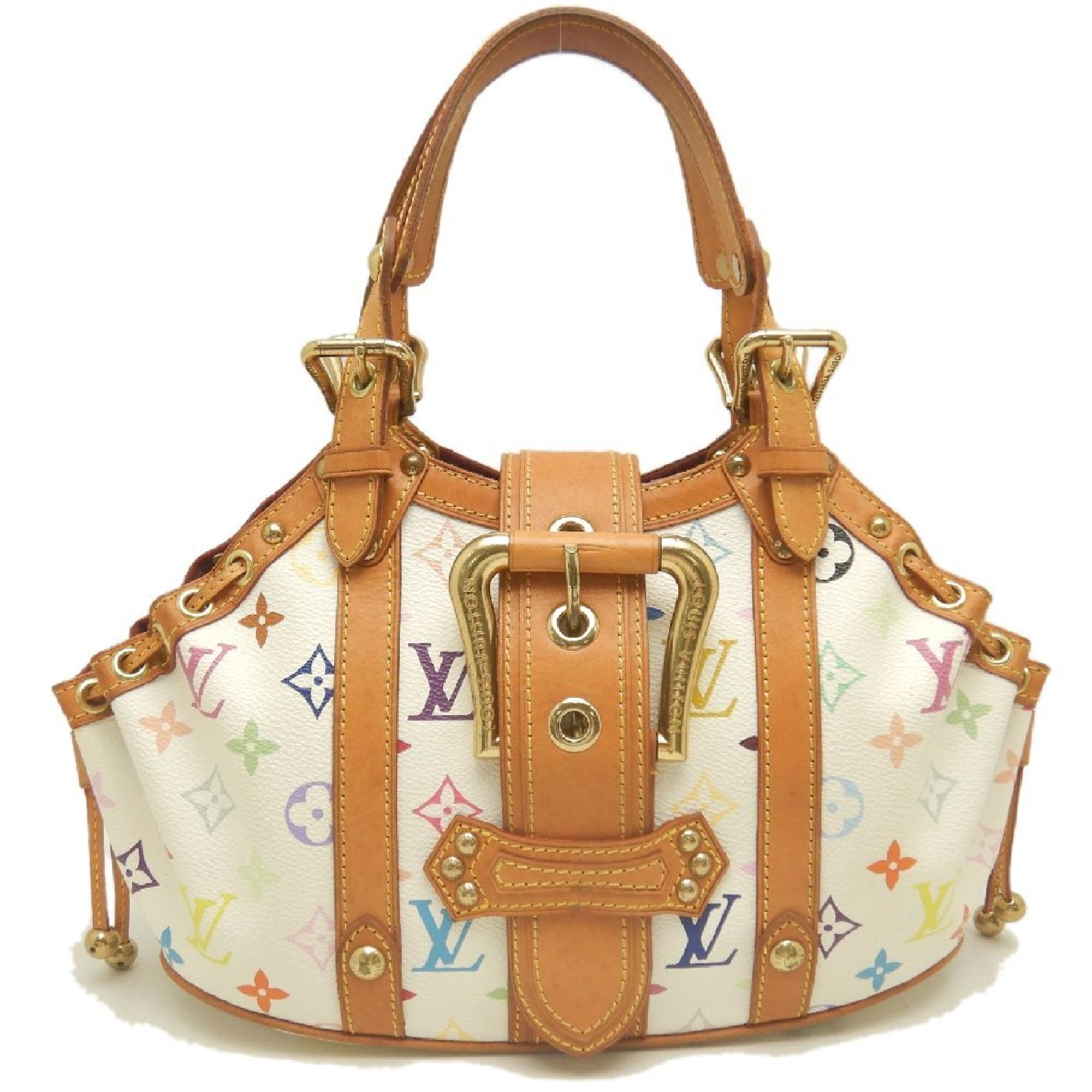 Louis Vuitton Blanc Monogram Multi-Color Monogram Handbag (Pre-Owned)
