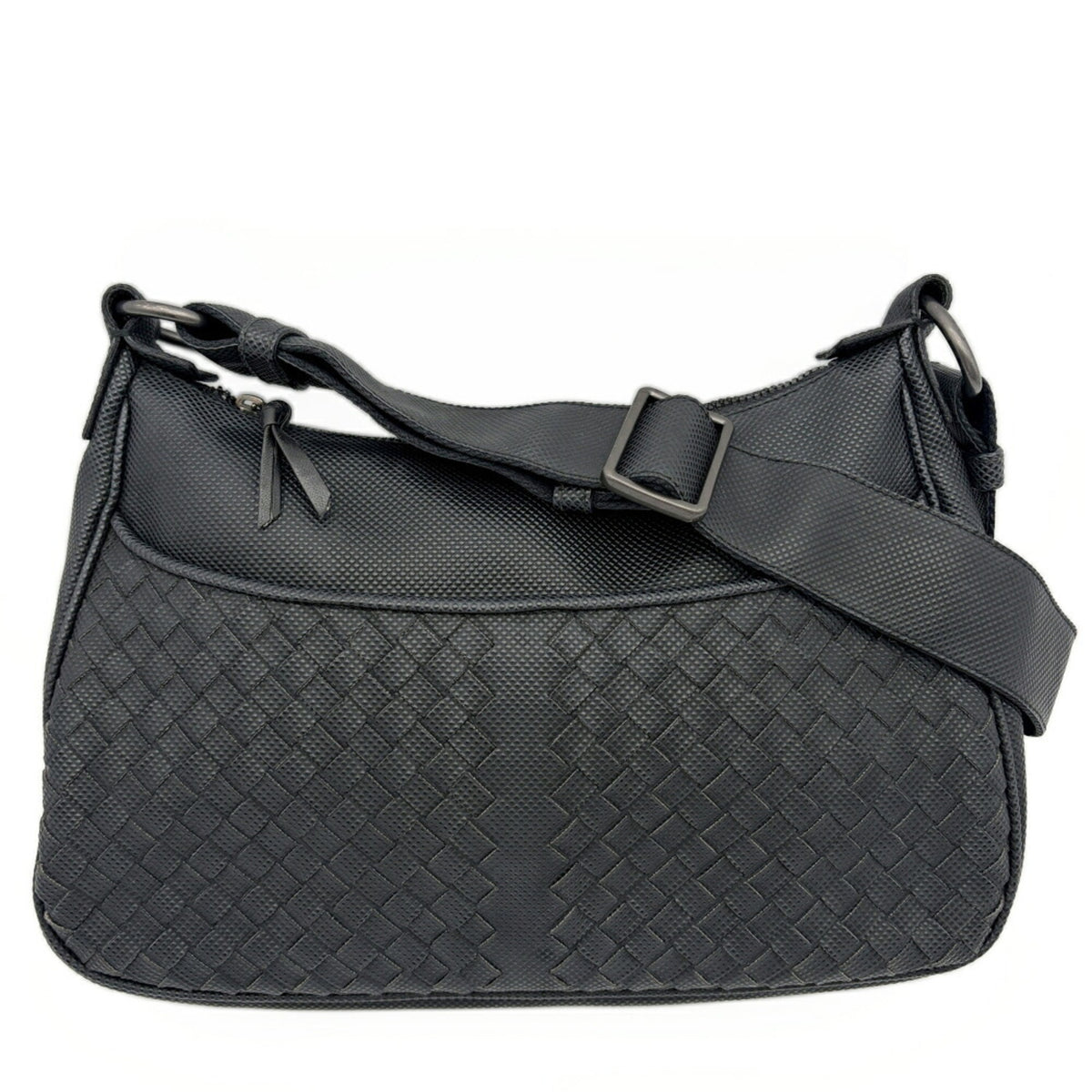 Bottega Veneta Black Pvc Shoulder Bag (Pre-Owned)