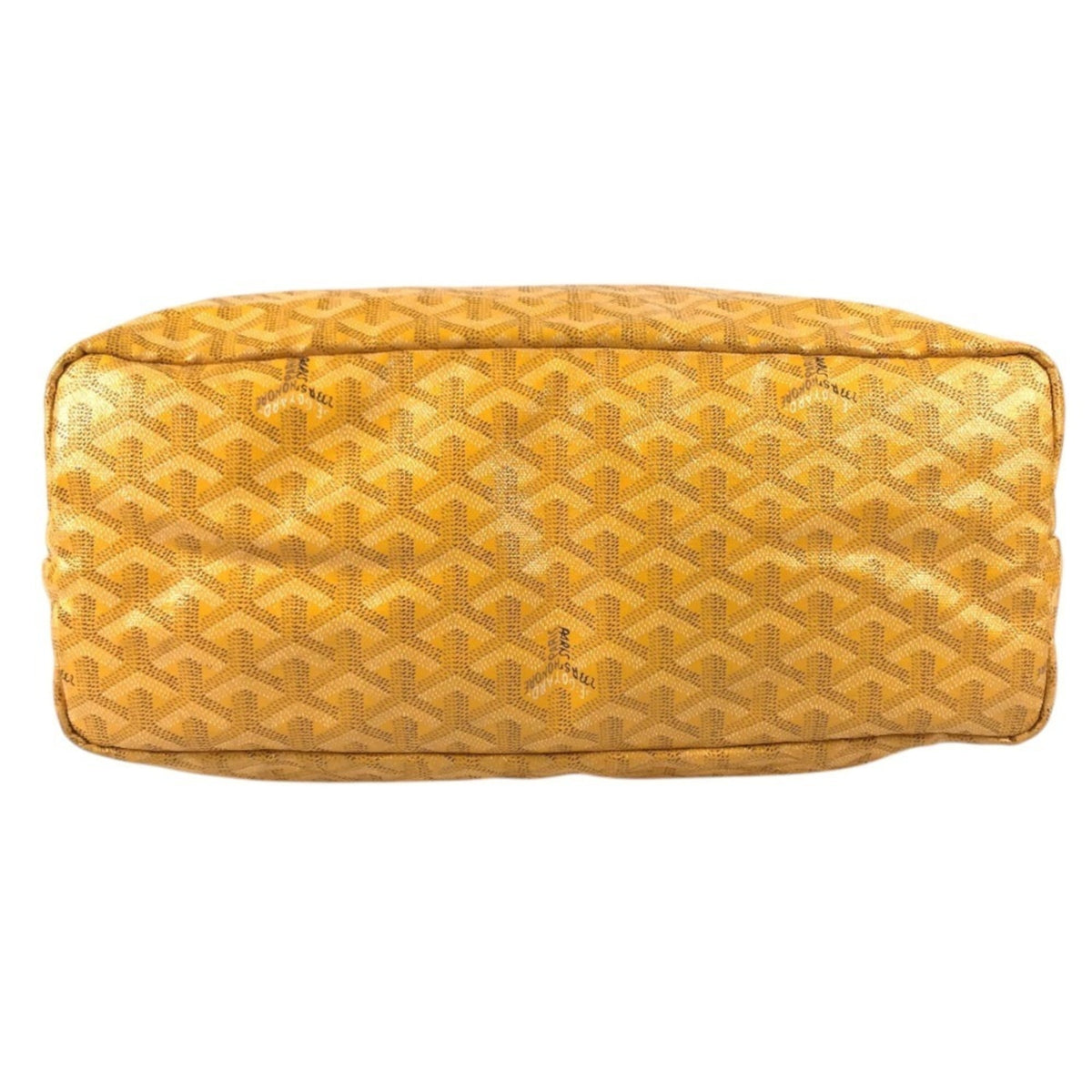 Goyard Yellow Pvc Leather Tote Bag (Pre-Owned)