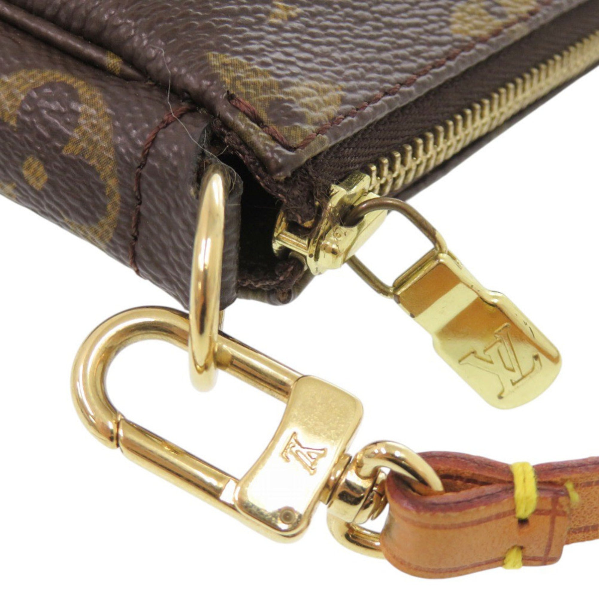 Louis Vuitton Brown Monogram Monogram Handbag Pochette Pouch (Pre-Owned)