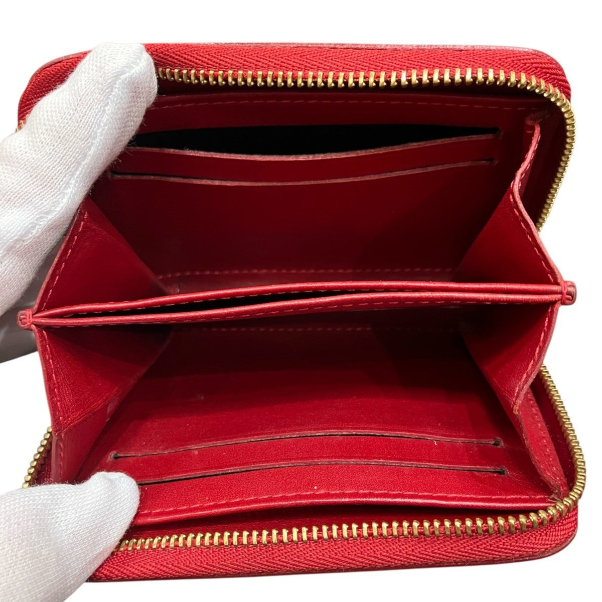 Louis Vuitton Pomme D'amour Leather Coin Purse/Coin Case (Pre-Owned)
