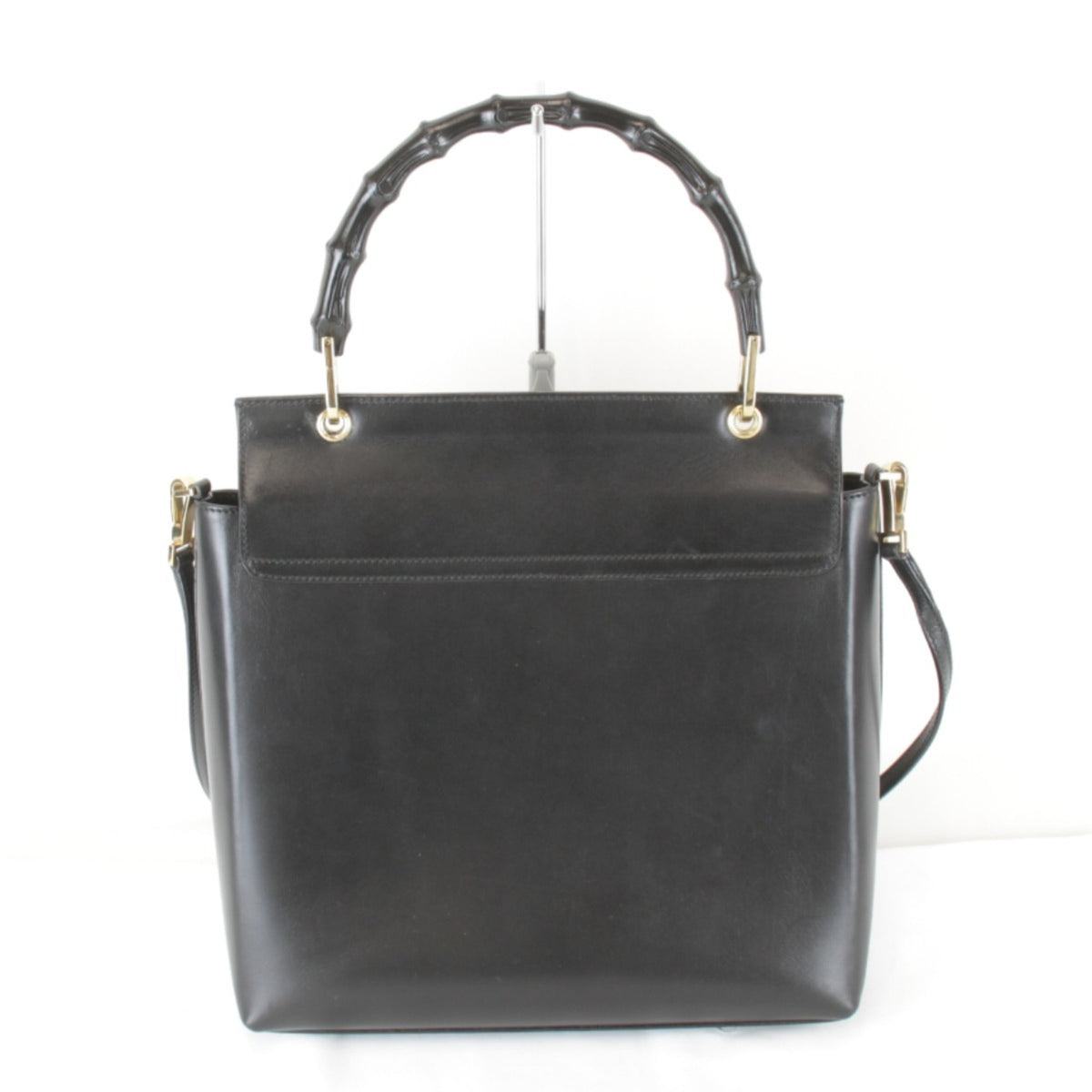 Gucci Black Leather Shoulder Bag (Pre-Owned)