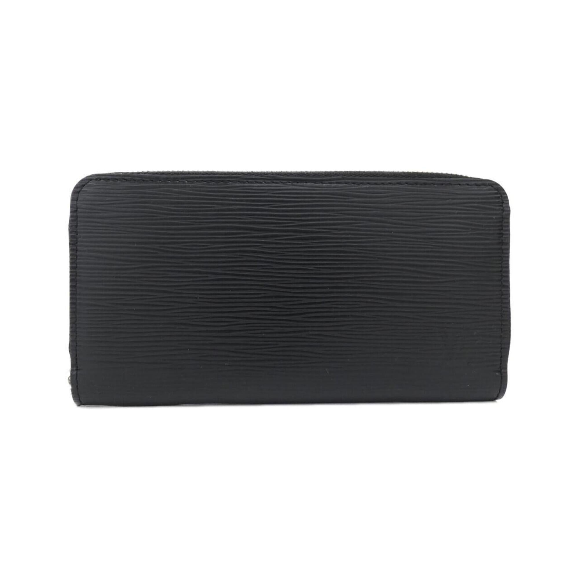 Louis Vuitton Black Leather Long Bill Wallet (Bi-Fold) (Pre-Owned)