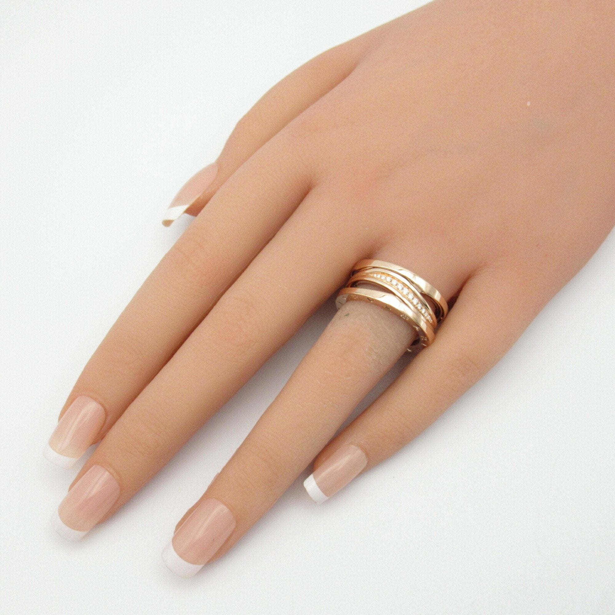 Bvlgari B.Zero1 Pink Gold Pink Gold (18K) Band Ring (Pre-Owned)