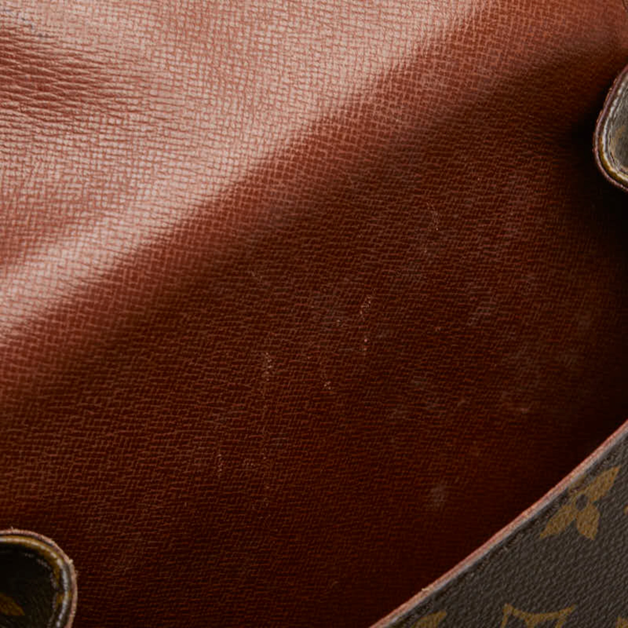 Louis Vuitton Monogram Brown Pvc Leather Shoulder Bag (Pre-Owned)