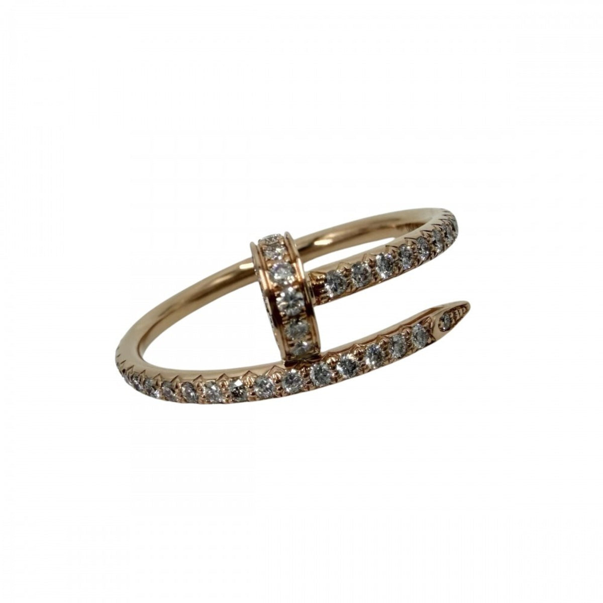Cartier Pink Gold (18K) Band Ring (Pre-Owned)
