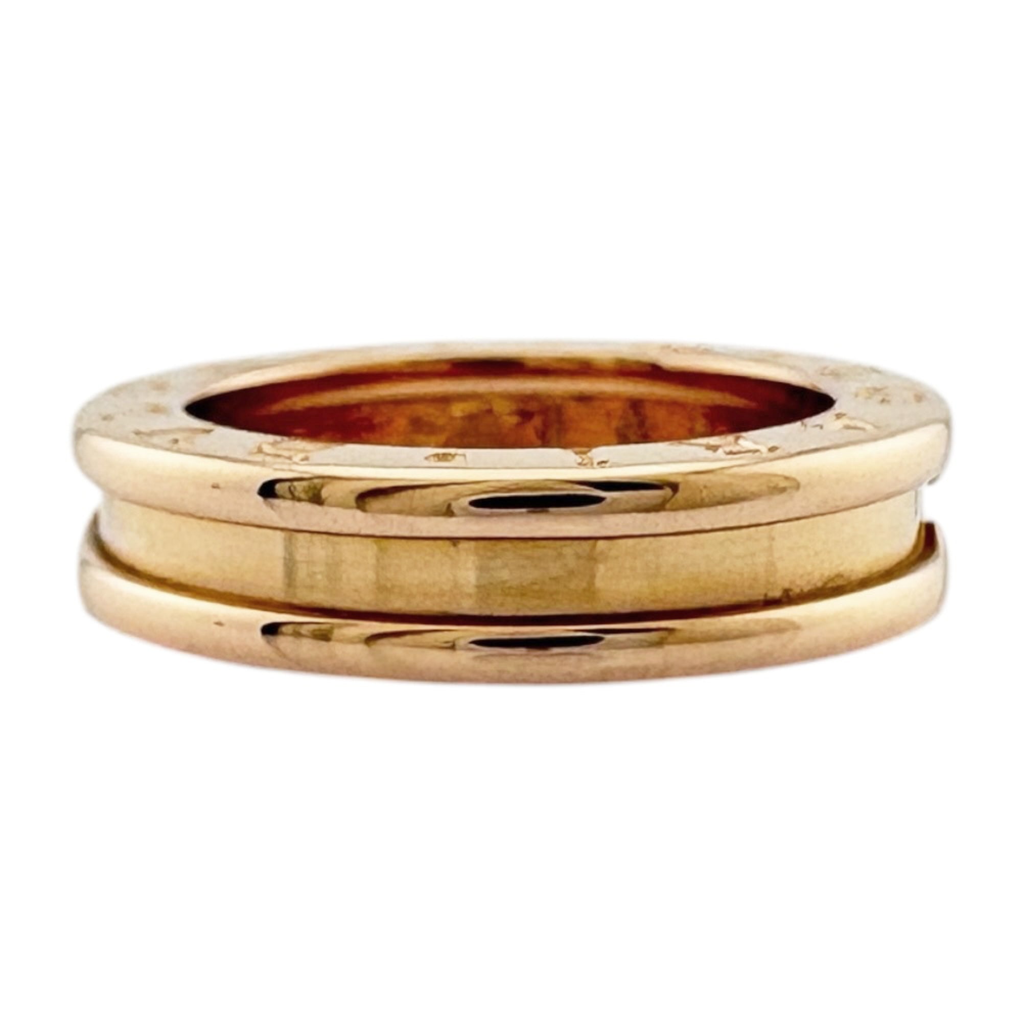 Bvlgari Pink Gold Pink Gold (18K) Band Ring (Pre-Owned)