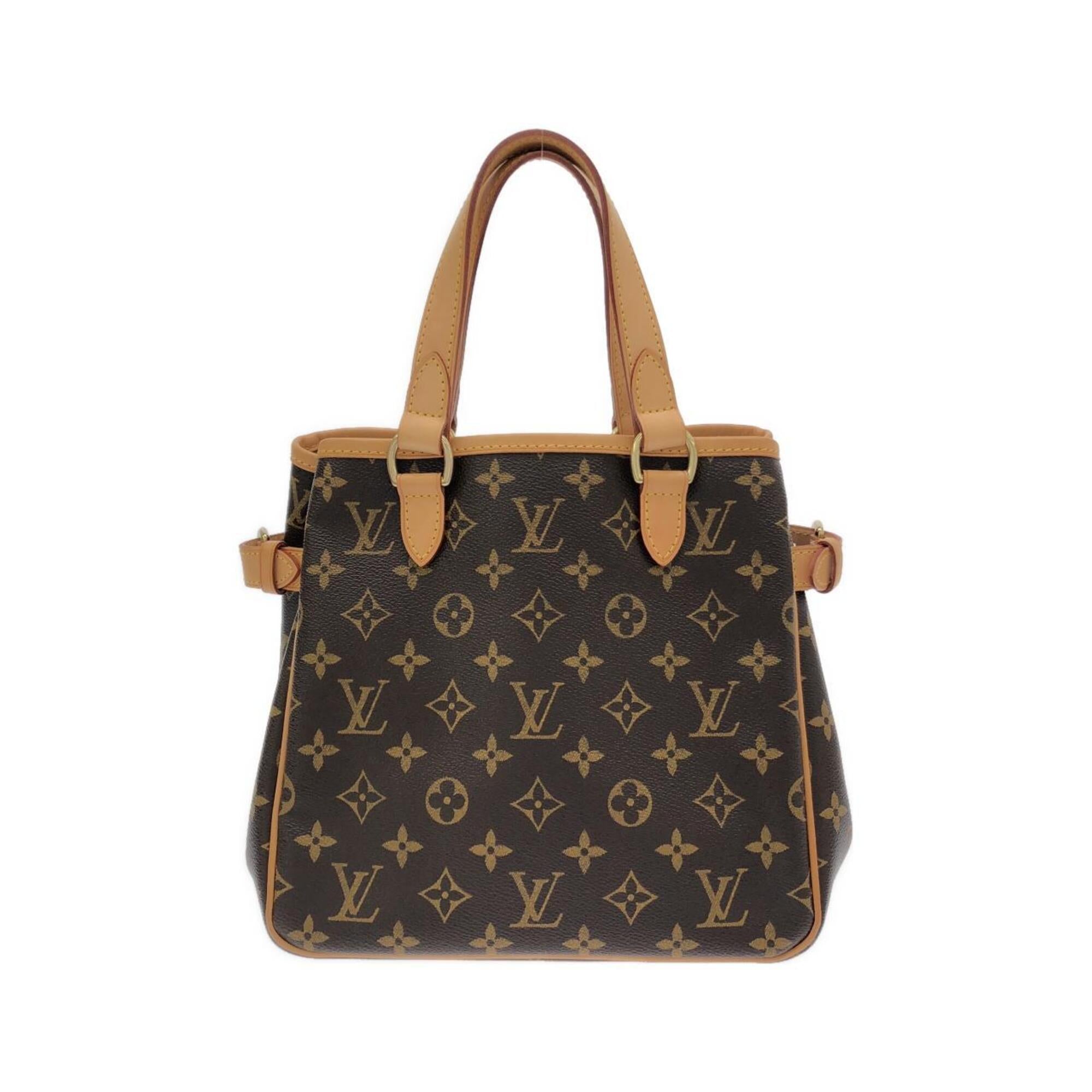 Louis Vuitton Marron Coated Canvas Handbag (Pre-Owned)