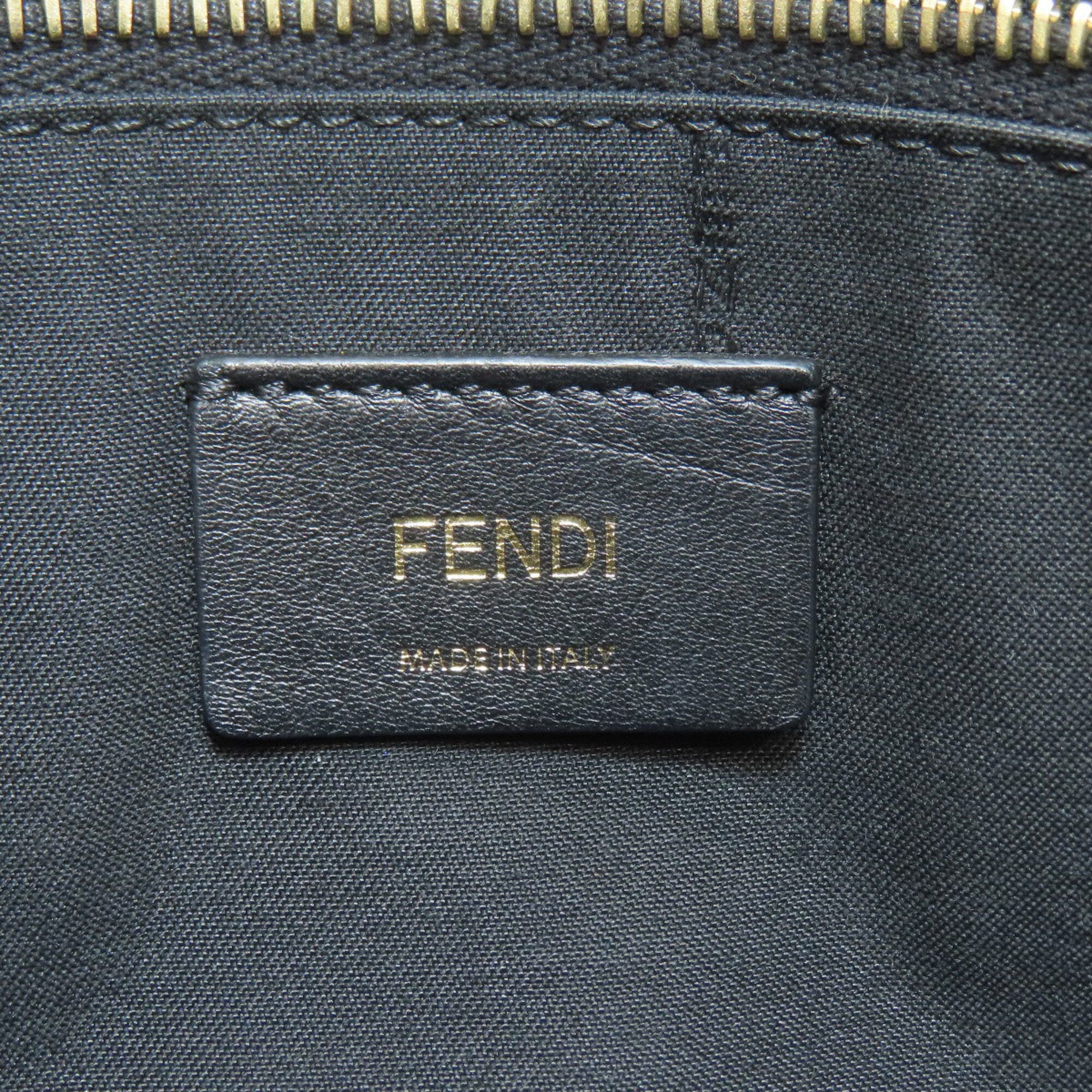 Fendi Black Leather Handbag (Pre-Owned)