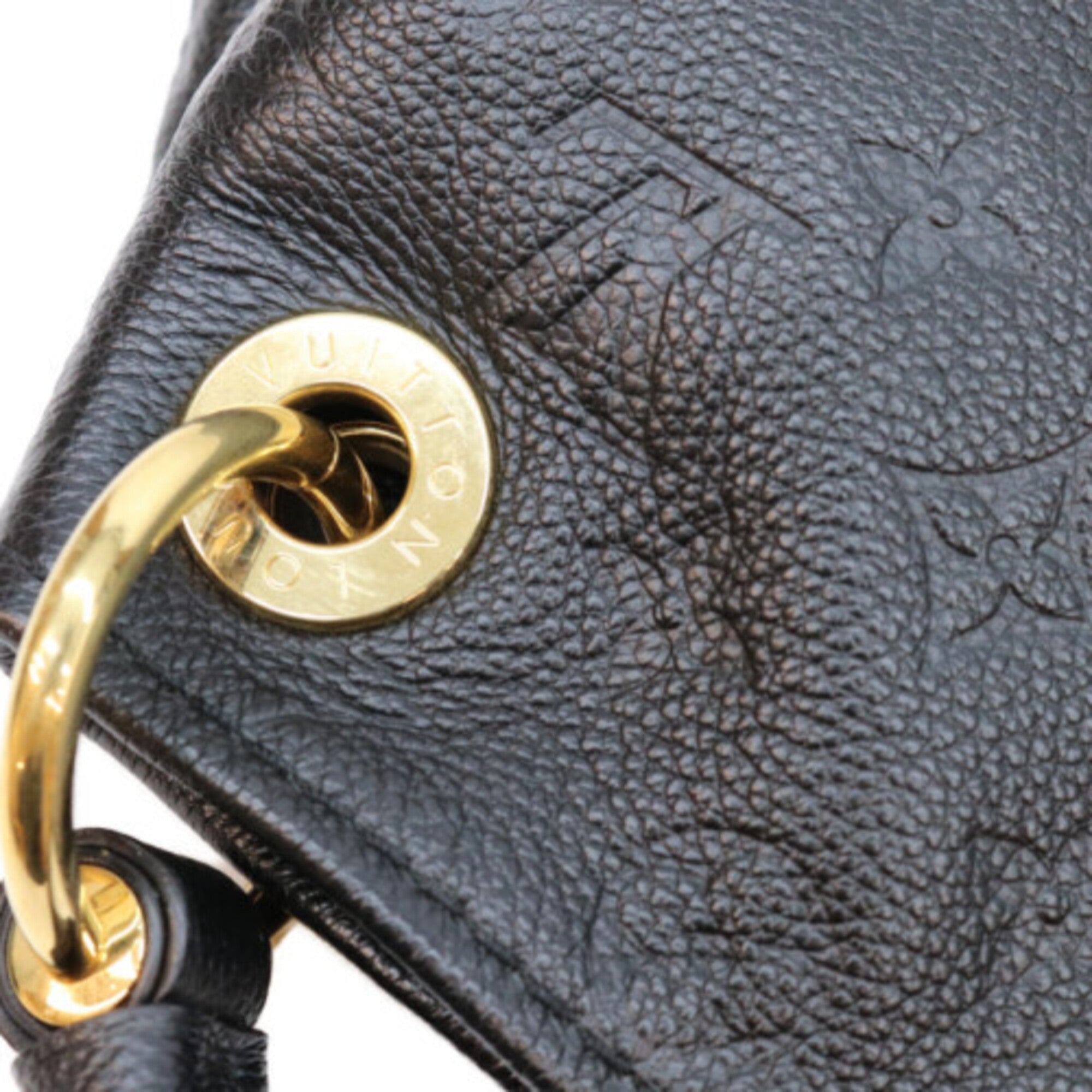 Louis Vuitton Black Monogram Empreinte Shoulder Bag (Pre-Owned)