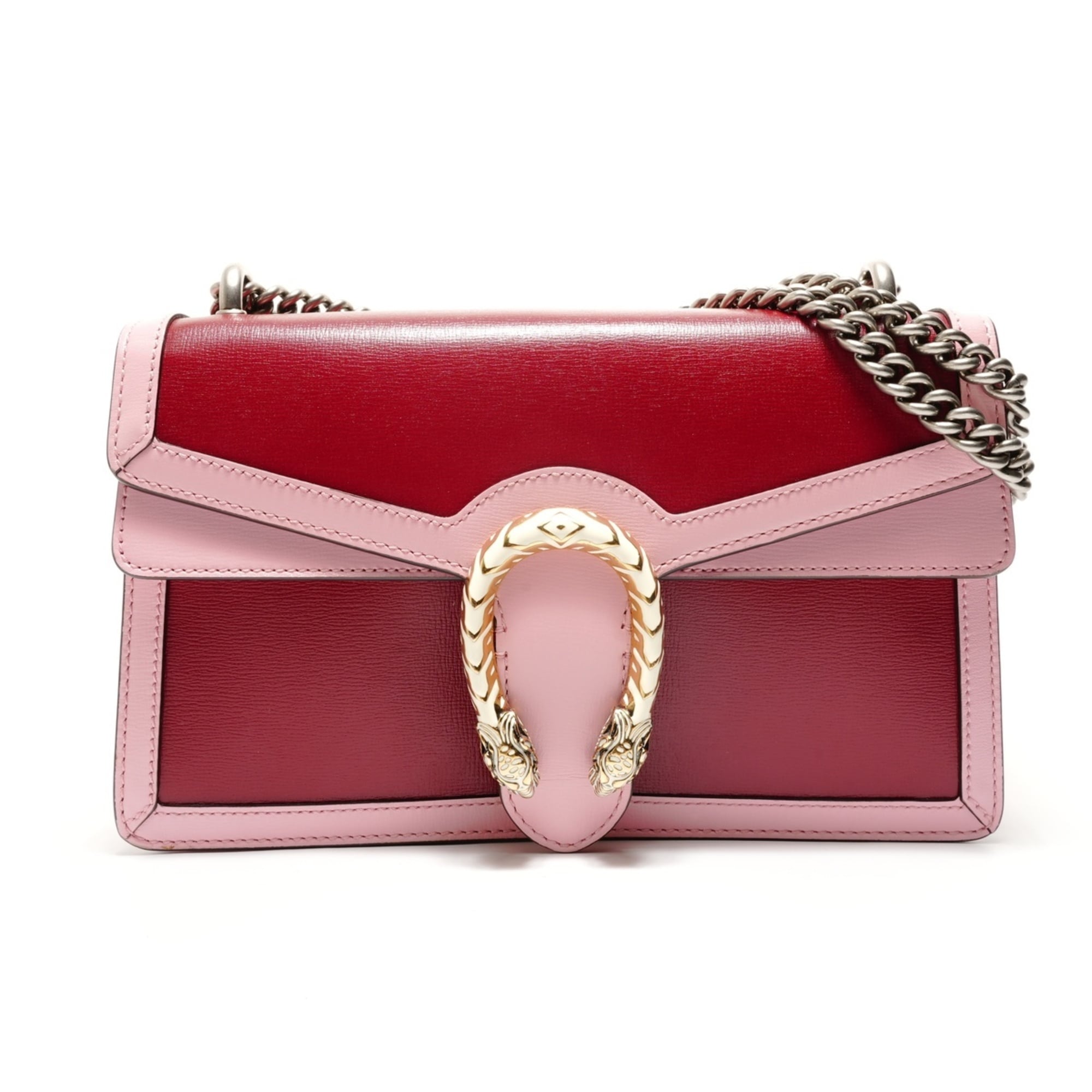 Gucci Red Color Shoulder Bag (Pre-Owned)