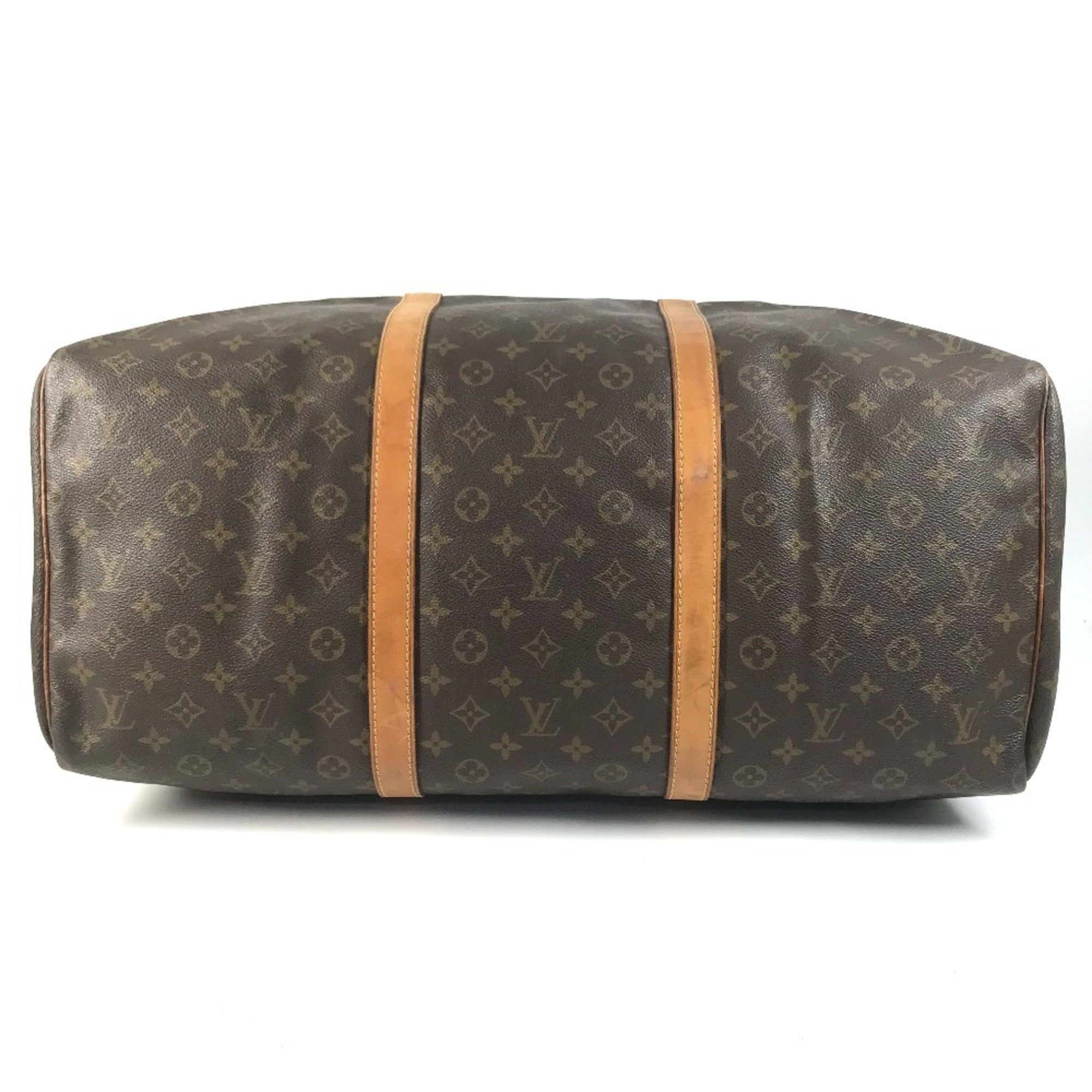 Louis Vuitton Brown Galle Monogram Boston Bag Handbag (Pre-Owned)