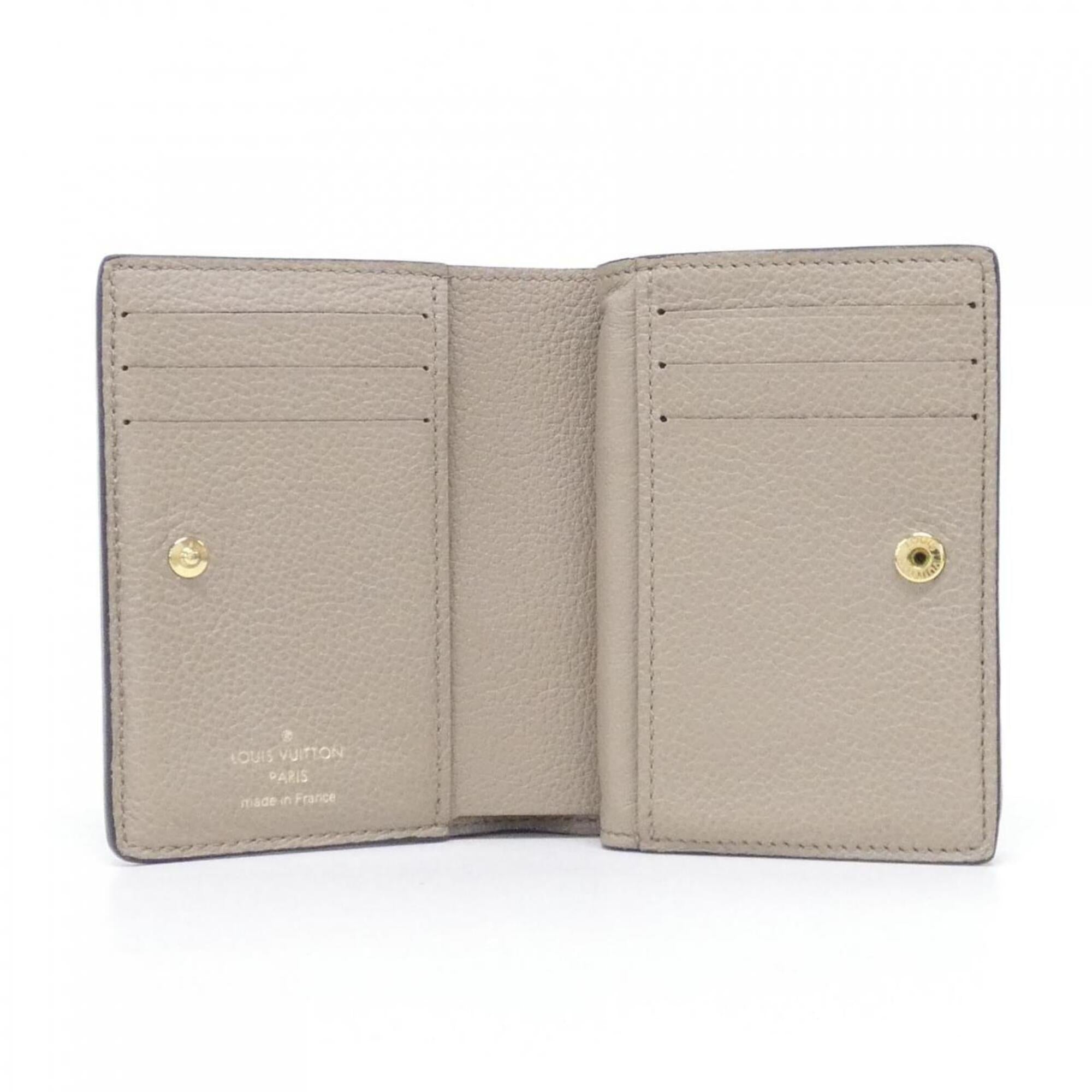 Louis Vuitton Monogram Empreinte Tourterelle Leather Coin Purse/Coin Case (Pre-Owned)
