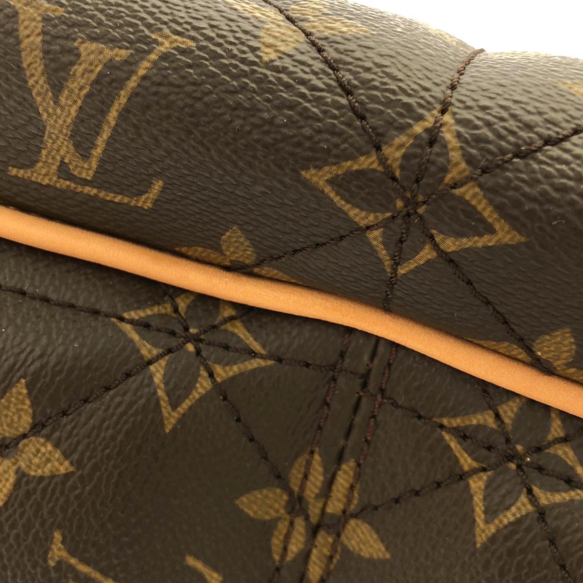 Louis Vuitton Brown Coated Canvas Handbag Shoulder Bag (Pre-Owned)