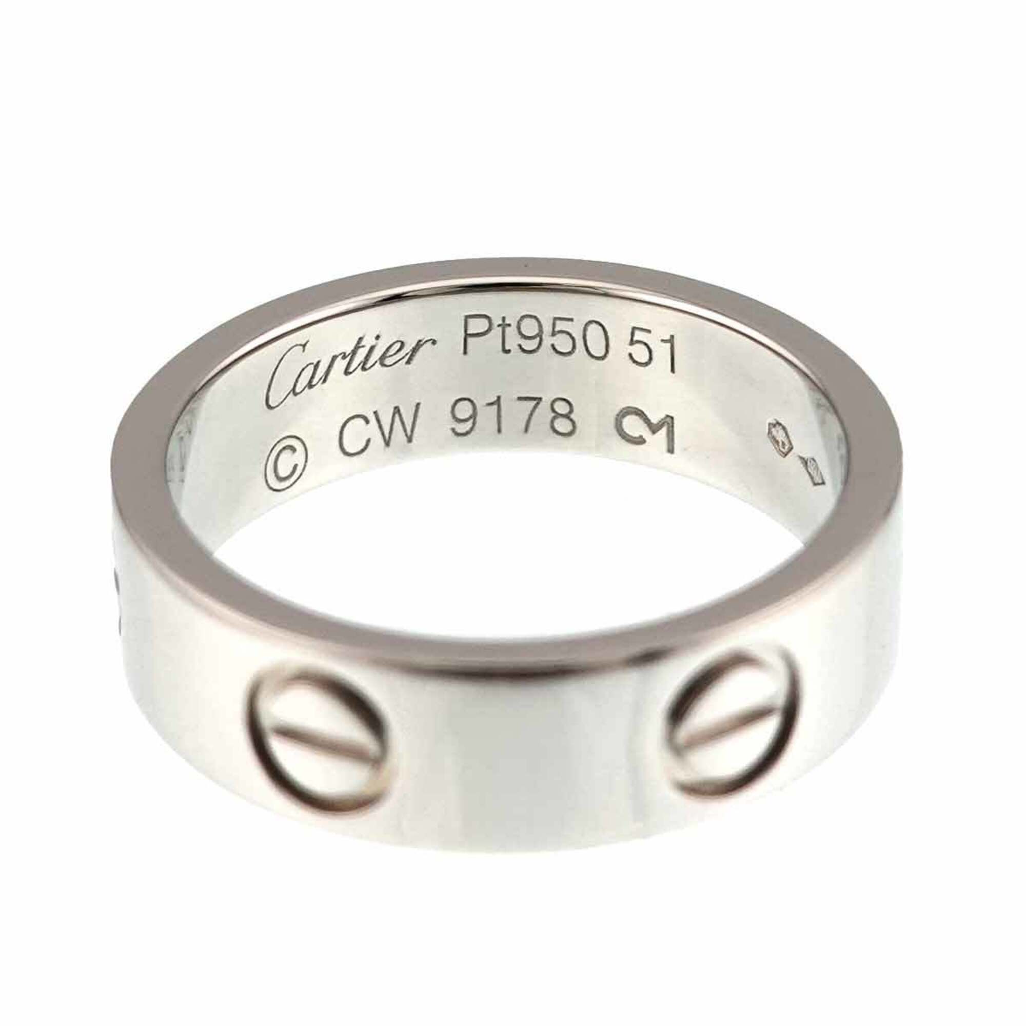 Cartier Platinum 950 Band Ring (Pre-Owned)
