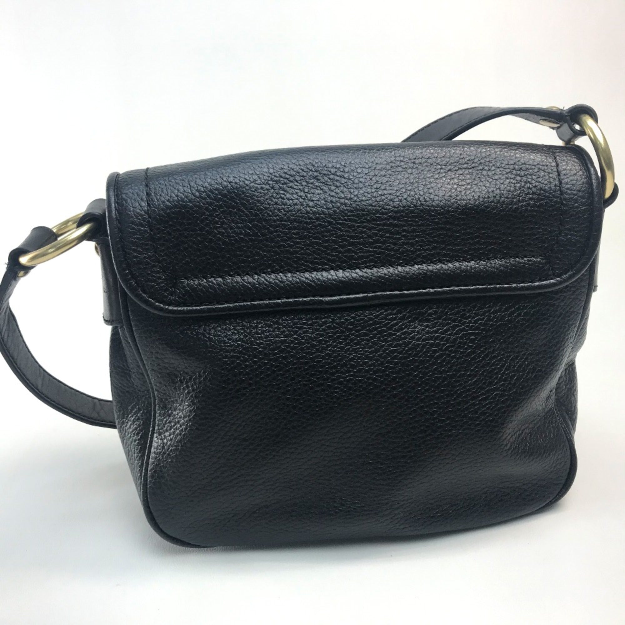 Michael Kors Black Leather Shoulder Bag (Pre-Owned)