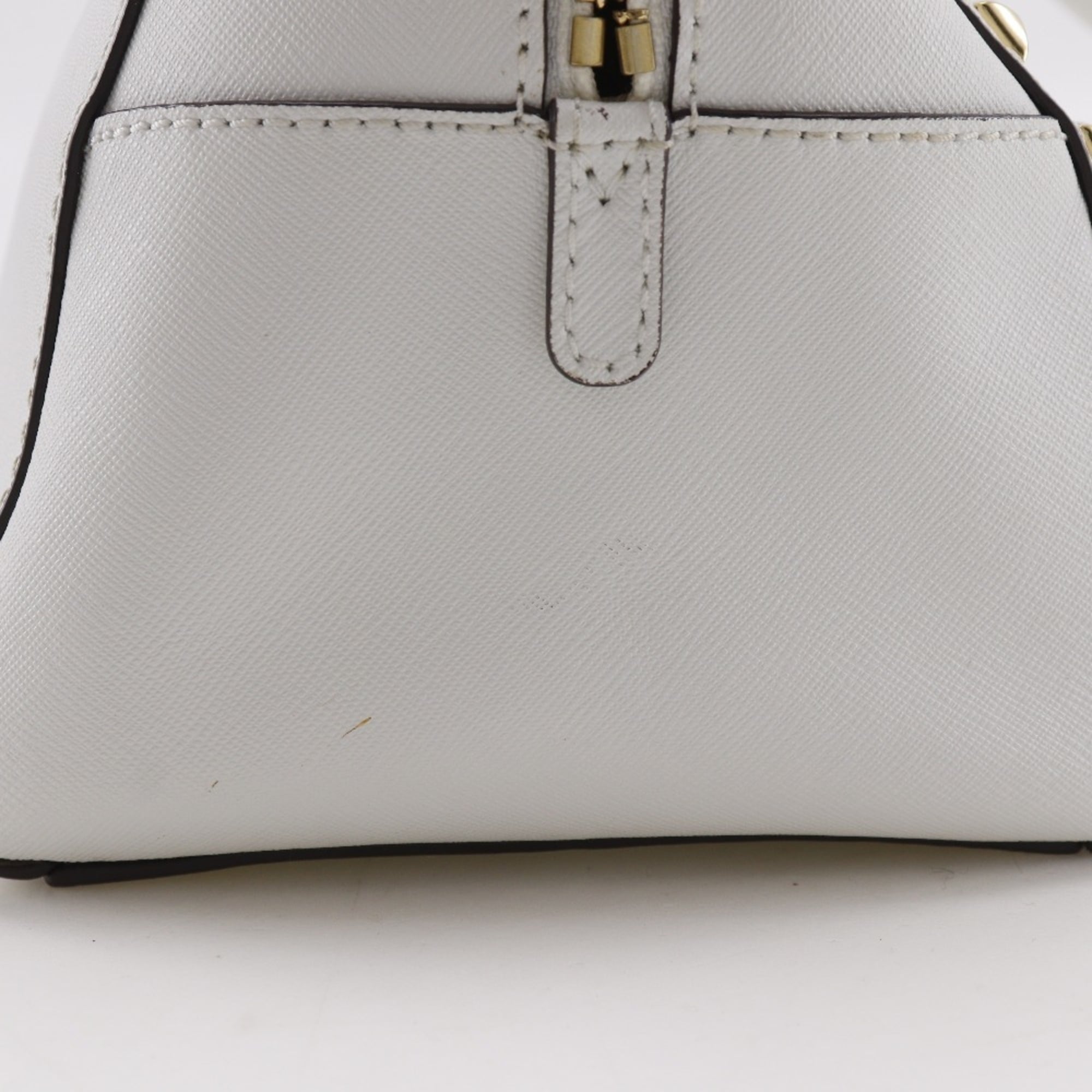 Michael Kors White Leather Handbag (Pre-Owned)