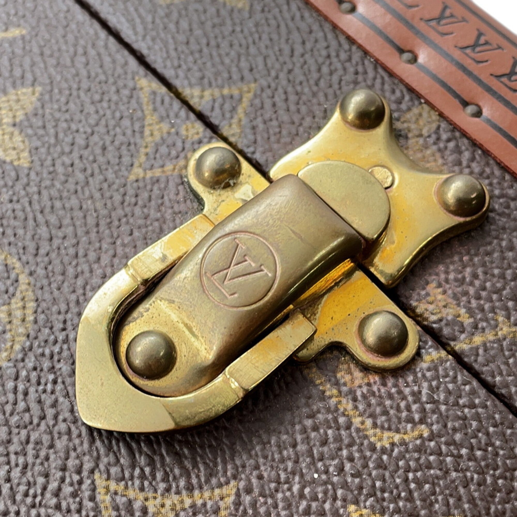 Louis Vuitton Monogram Brown Monogram Boston Bag (Pre-Owned)