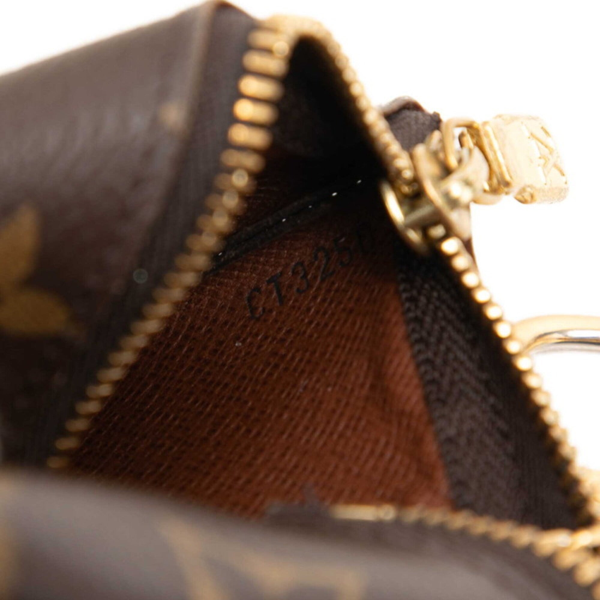 Louis Vuitton Brown Pvc Leather Coin Purse/Coin Case (Pre-Owned)
