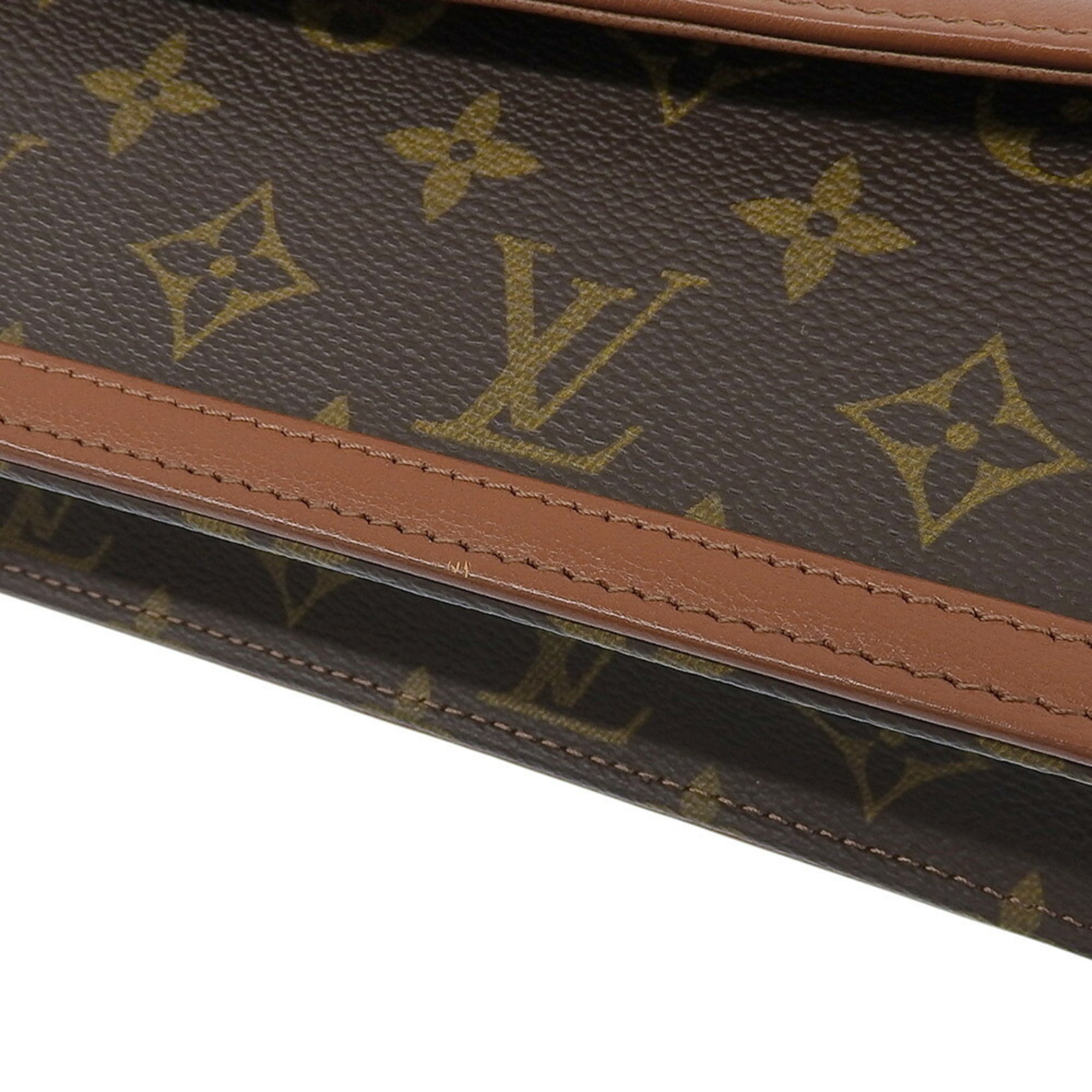 Louis Vuitton Monogram Monogram Clutch Bag Pochette (Pre-Owned)