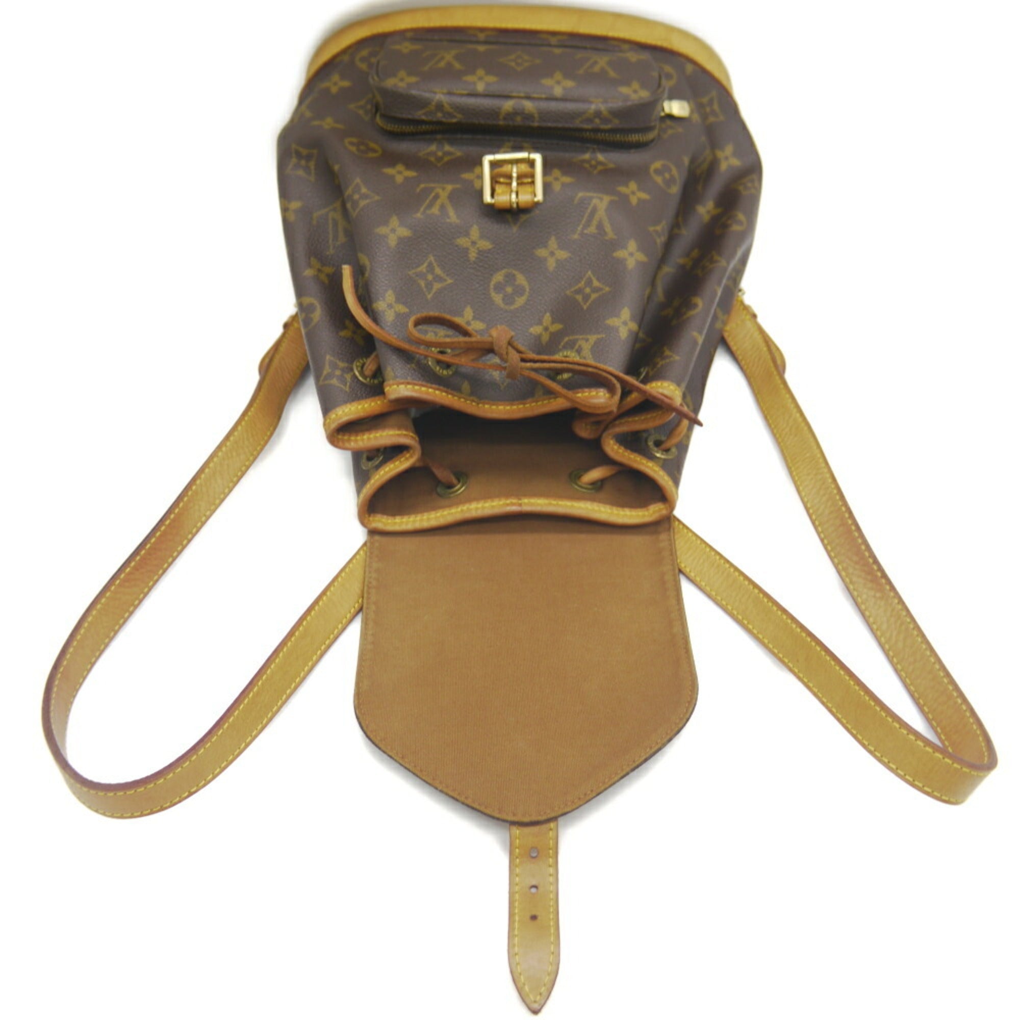 Louis Vuitton Brown Monogram Backpack (Pre-Owned)