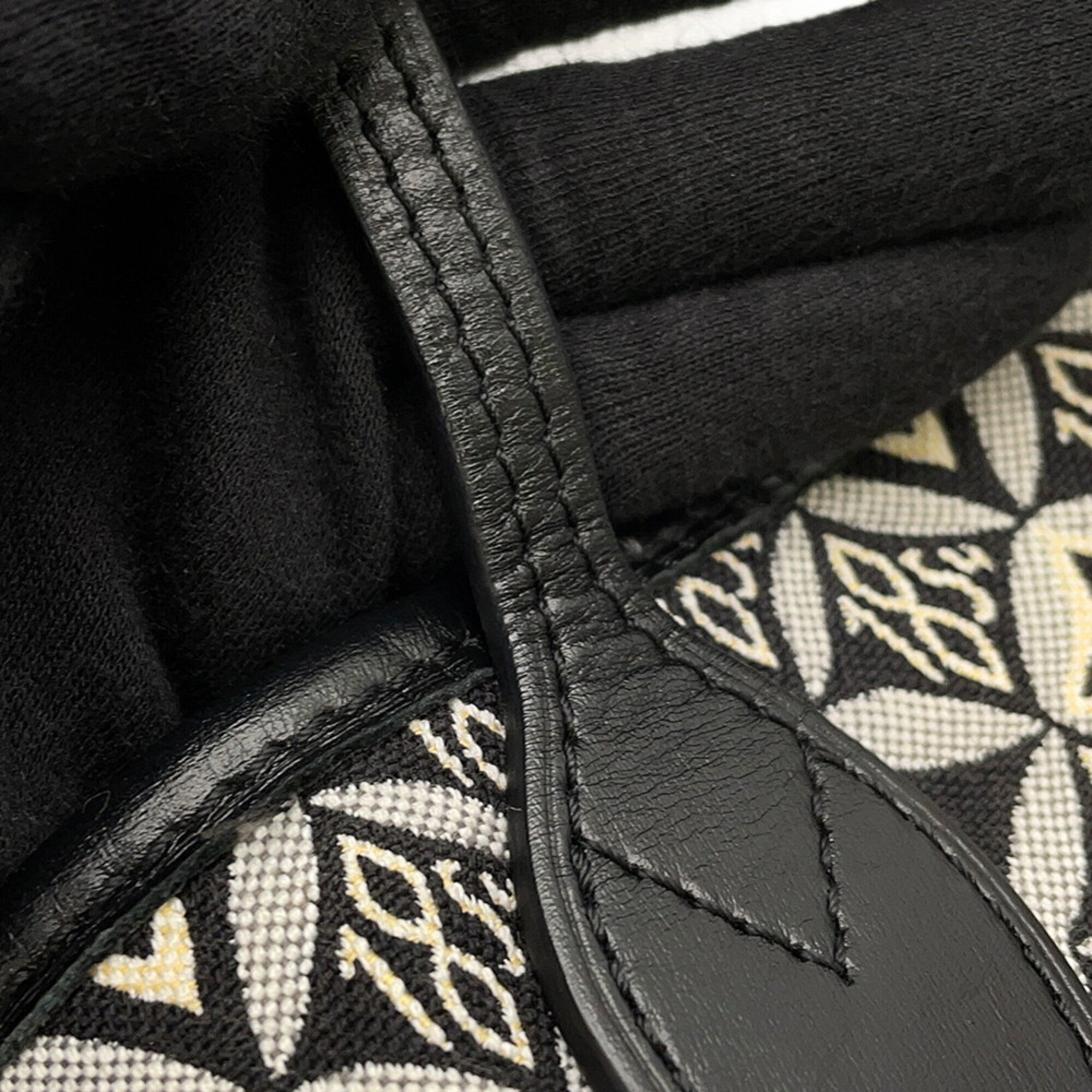 Louis Vuitton Black Gray Monogram Monogram Handbag Pouch Shoulder Bag Tote Bag (Pre-Owned)
