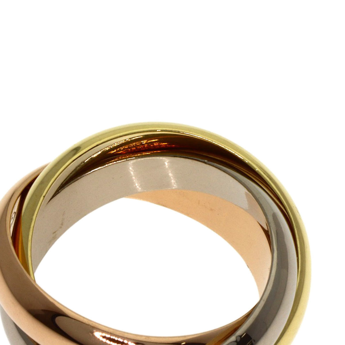 Cartier Trinity Yellow Gold (18K) Pink Gold (18K) White Gold (18K) Band Ring (Pre-Owned)